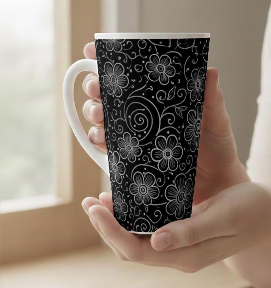 Latte 17oz Ceramic Mug - Coffee or Tea Cup, Extra Tall