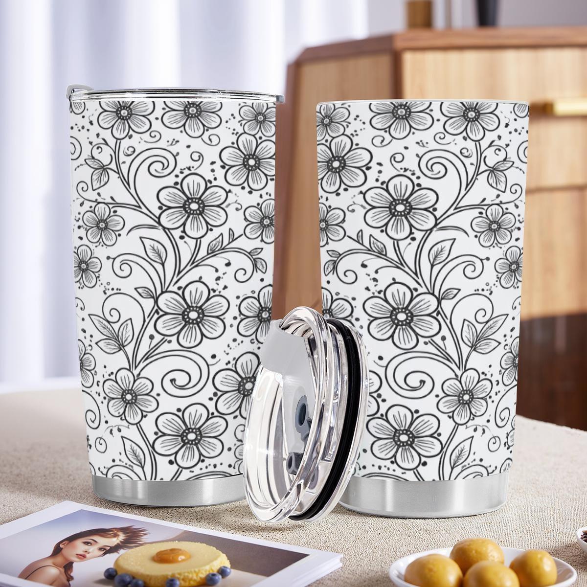 Travel Mug, Stainless Steel, 20 oz Insulated Cup