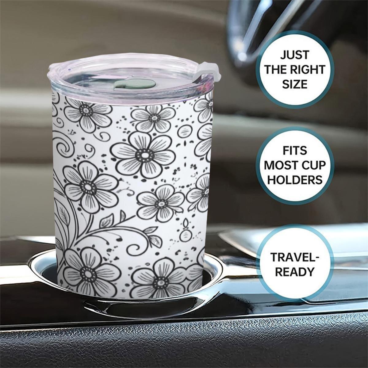 Travel Mug, Stainless Steel, 20 oz Insulated Cup