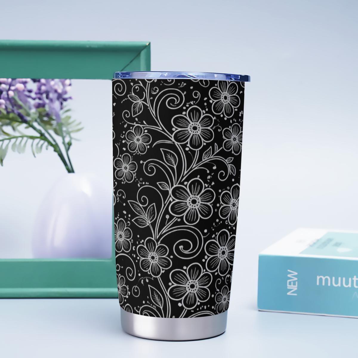 Travel Mug, Stainless Steel, 20 oz Insulated Cup