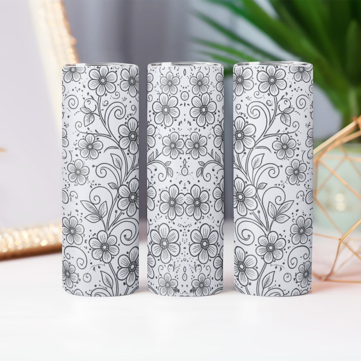 Skinny Tumbler, 20 oz Stainless Steel Insulated Travel Mug