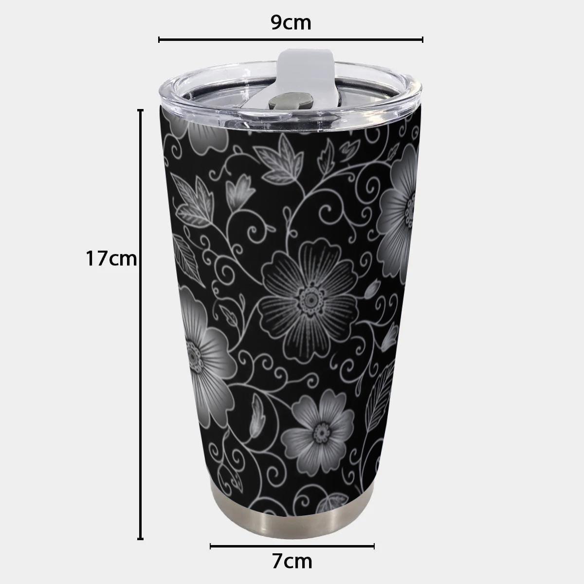 Travel Mug, Stainless Steel, 20 oz Insulated Cup