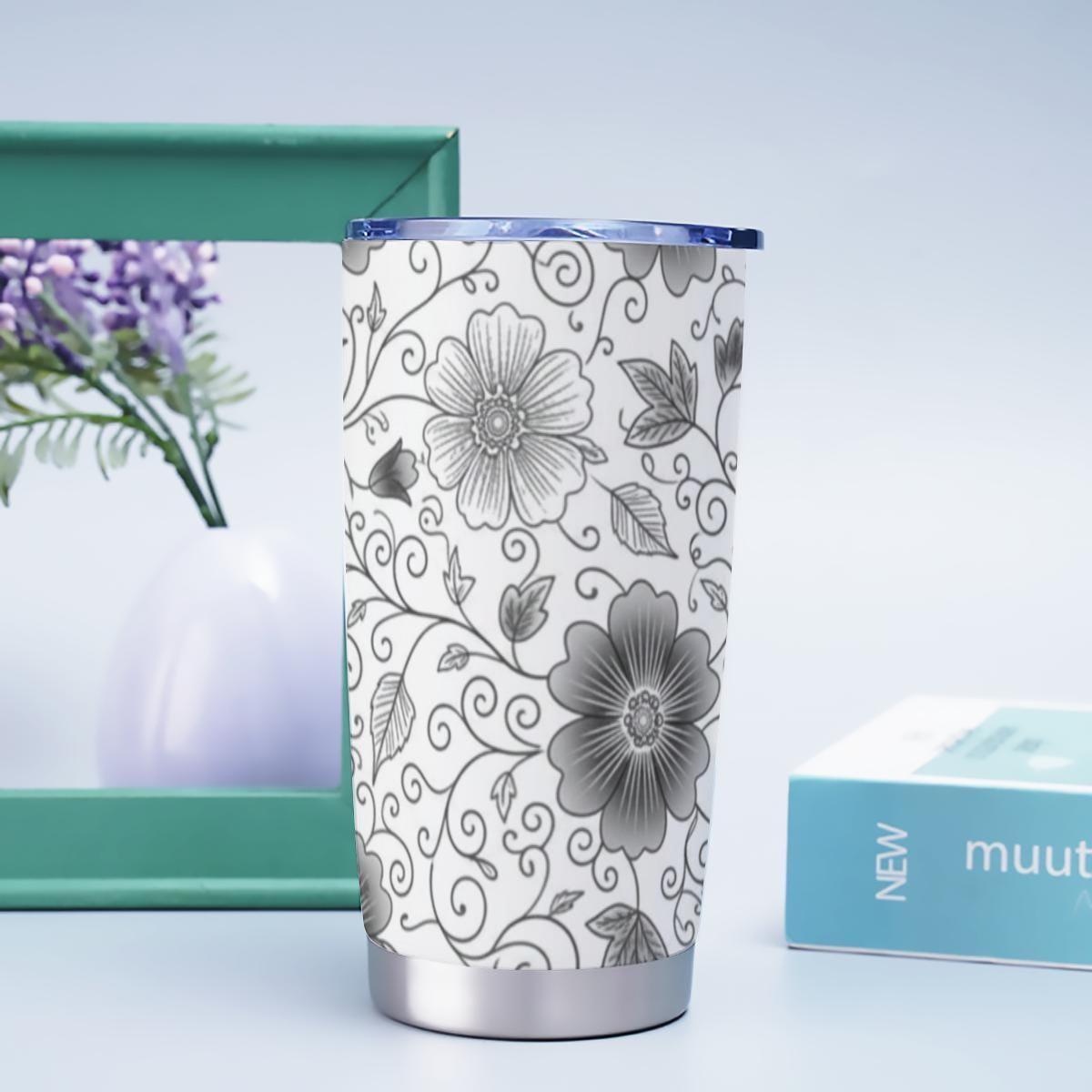 Travel Mug, Stainless Steel, 20 oz Insulated Cup