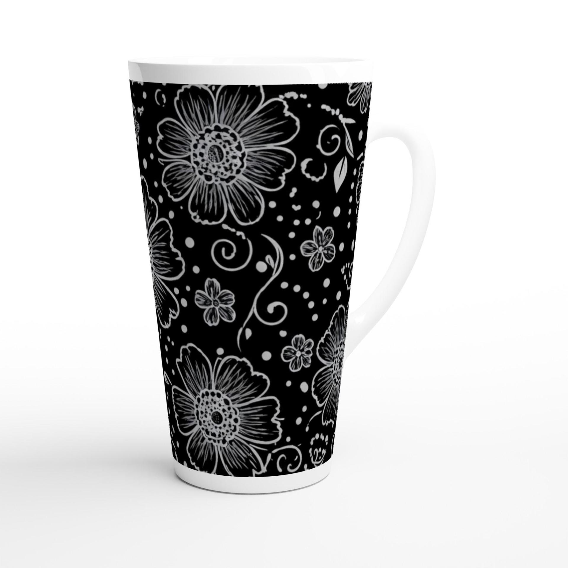 Latte 17oz Ceramic Mug - Coffee or Tea Cup, Extra Tall