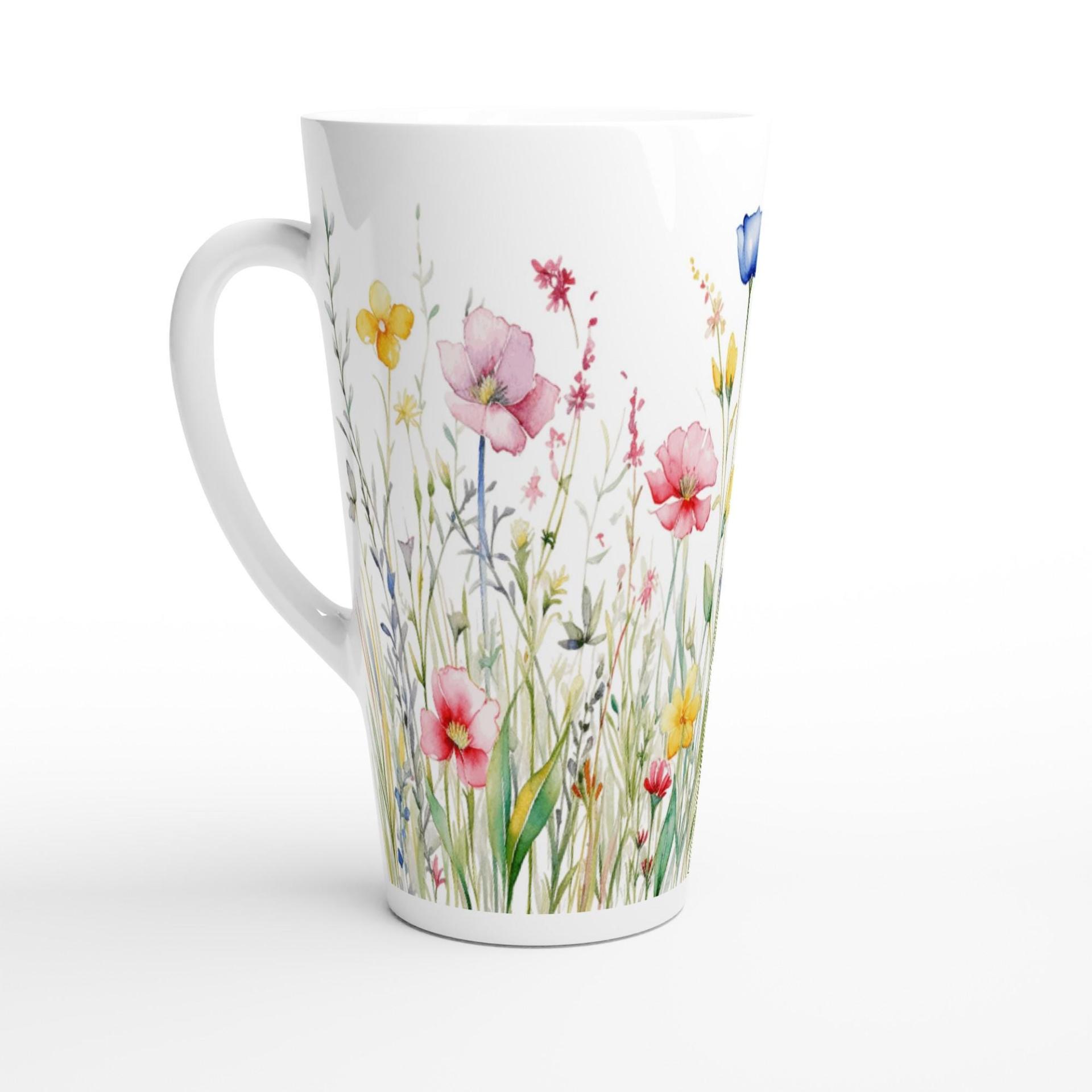 Latte 17oz Ceramic Mug - Coffee or Tea Cup, Extra Tall