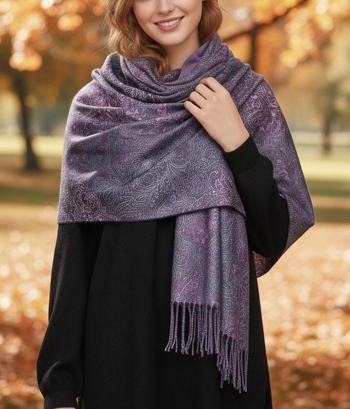 Multiple Colors, Soft Pashmina Shawl & Scarf, Sarong or Head Wraps