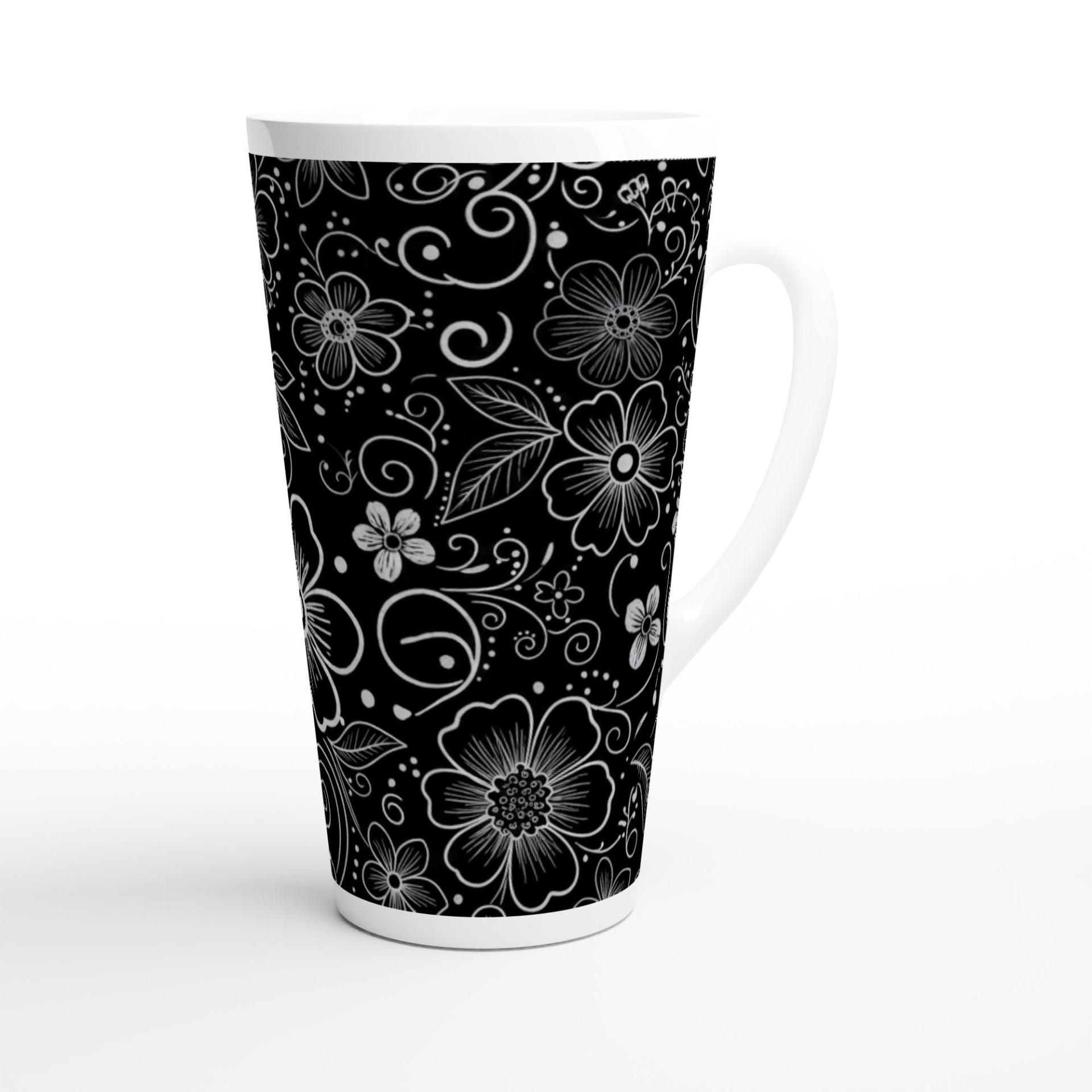 Latte 17oz Ceramic Mug - Coffee or Tea Cup, Extra Tall
