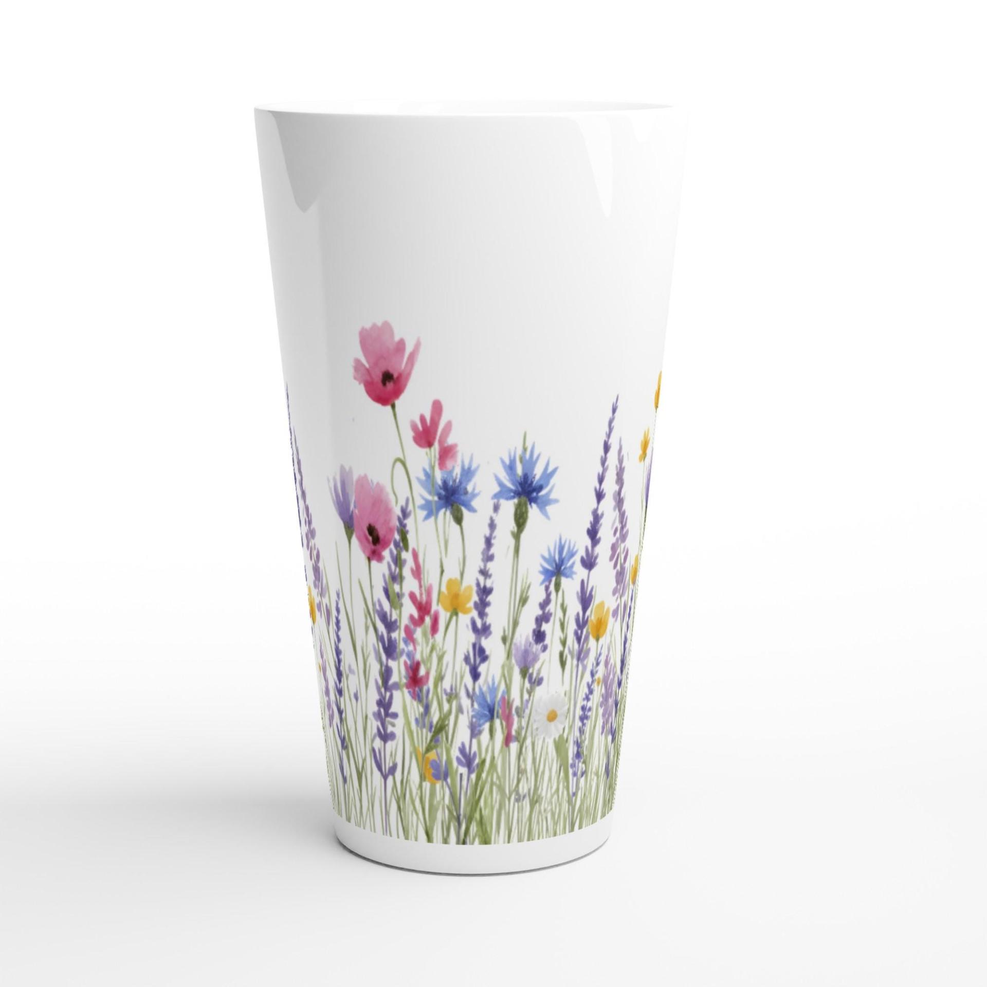 Latte 17oz Ceramic Mug - Coffee or Tea Cup, Extra Tall