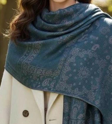 Soft Pashmina Shawl & Scarf for Women, Wide Scarf, Sarong or Head Wraps