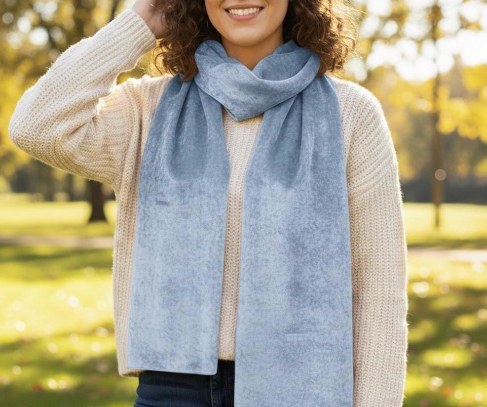 Velvet Scarf - Multiple Colors - Super Soft Scarf