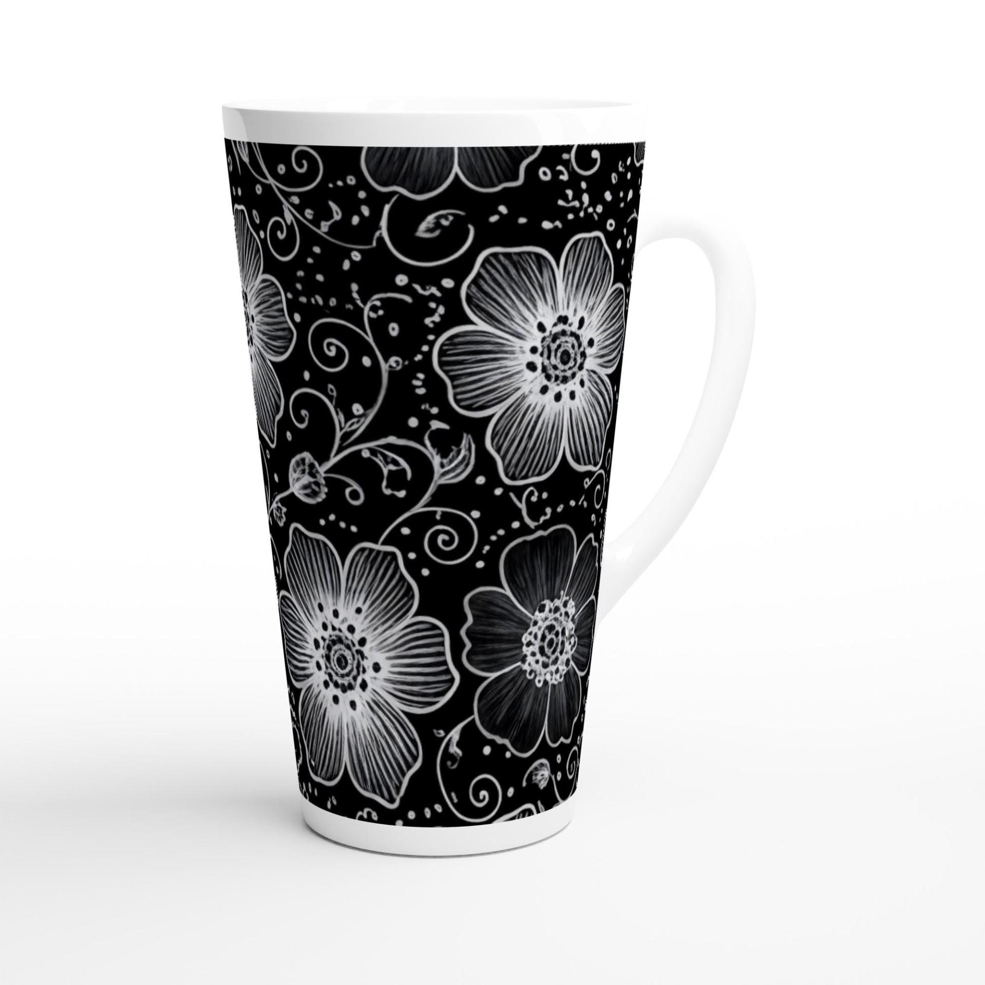 Latte 17oz Ceramic Mug - Coffee or Tea Cup, Extra Tall