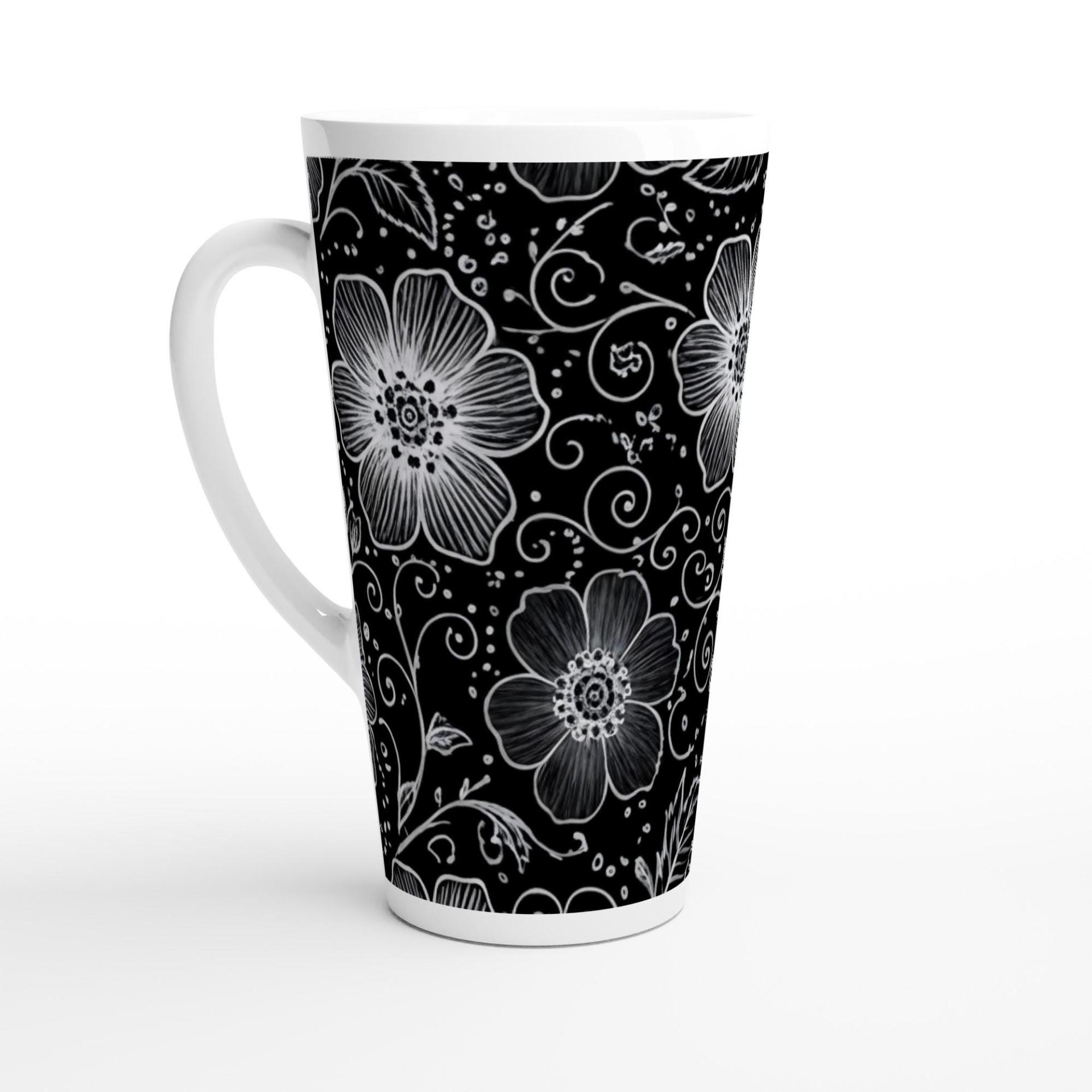 Latte 17oz Ceramic Mug - Coffee or Tea Cup, Extra Tall