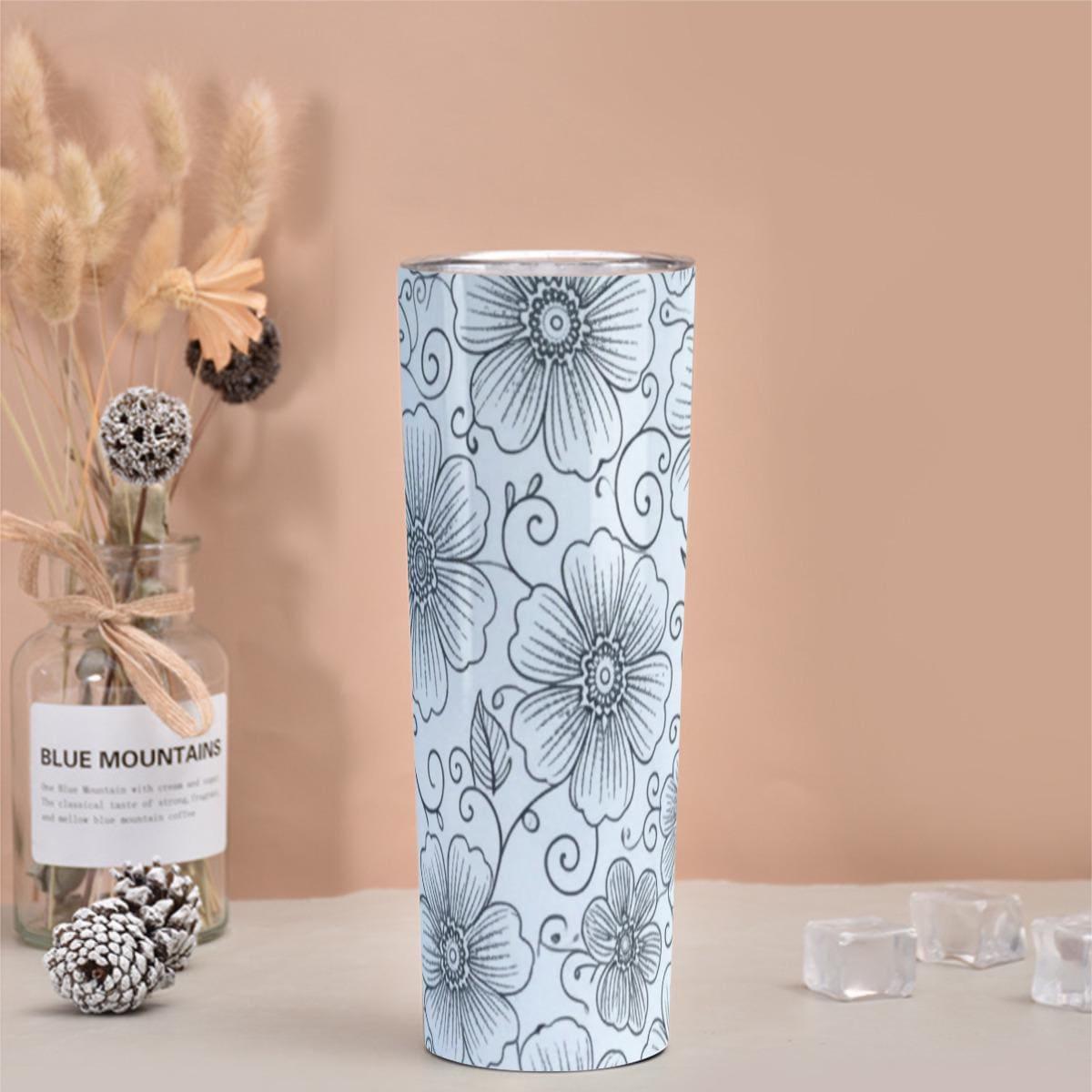 Skinny Tumbler, 20 oz Stainless Steel Insulated Travel Mug