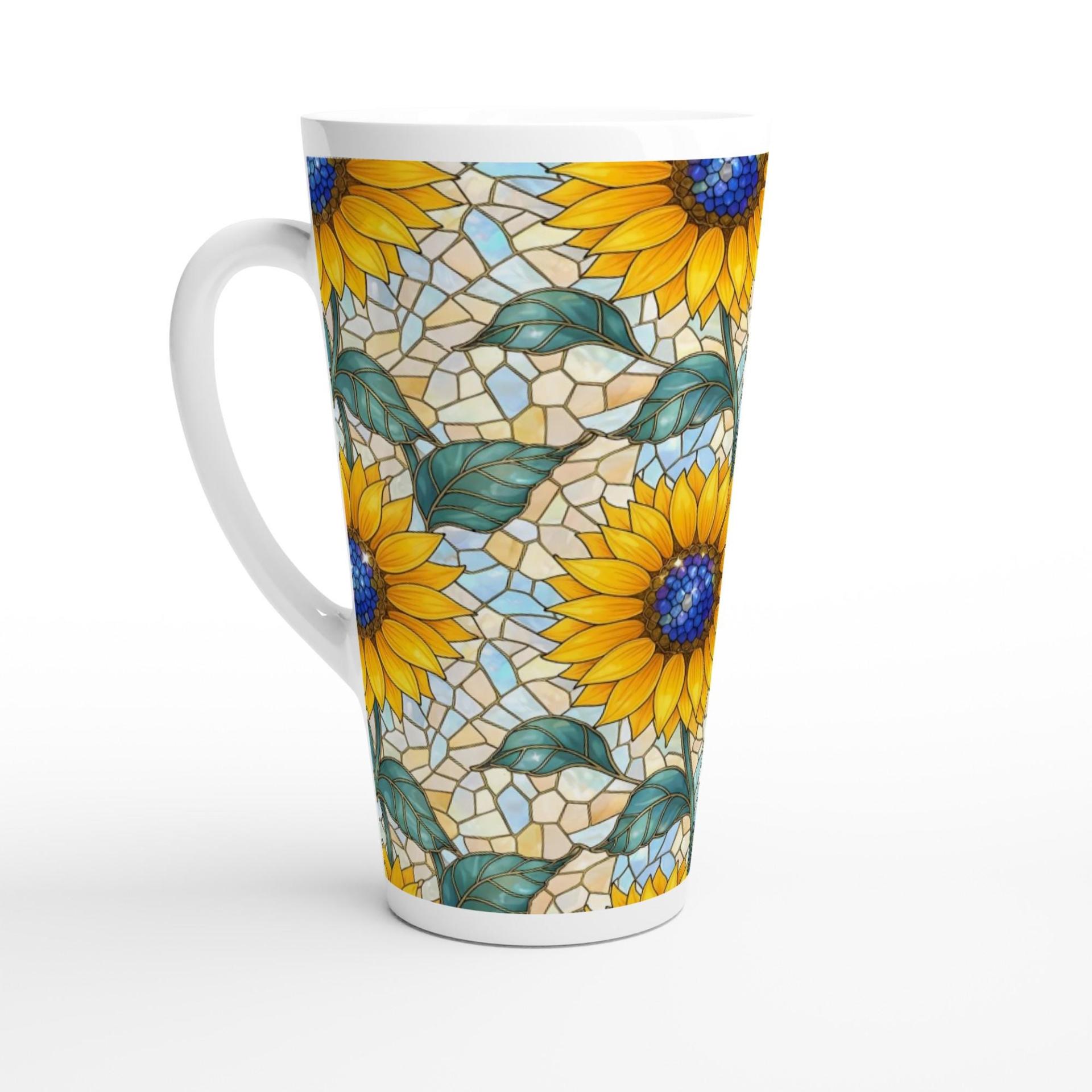 Latte 17oz Ceramic Mug - Coffee or Tea Cup, Extra Tall