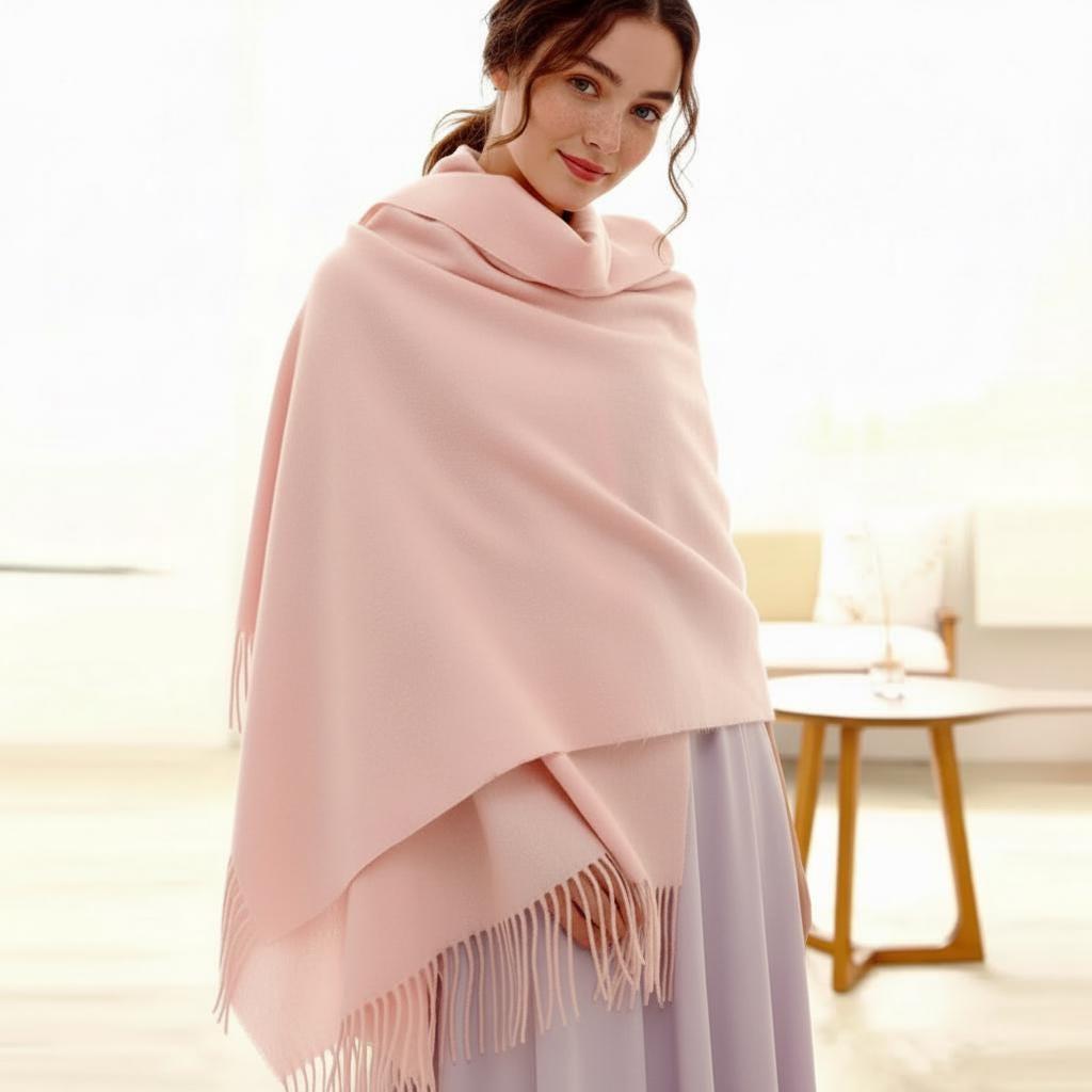 26 Colors - Cashmere Wool Blend - Blanket Scarf and Shawl - Multiple Colors Extra Soft Wrap