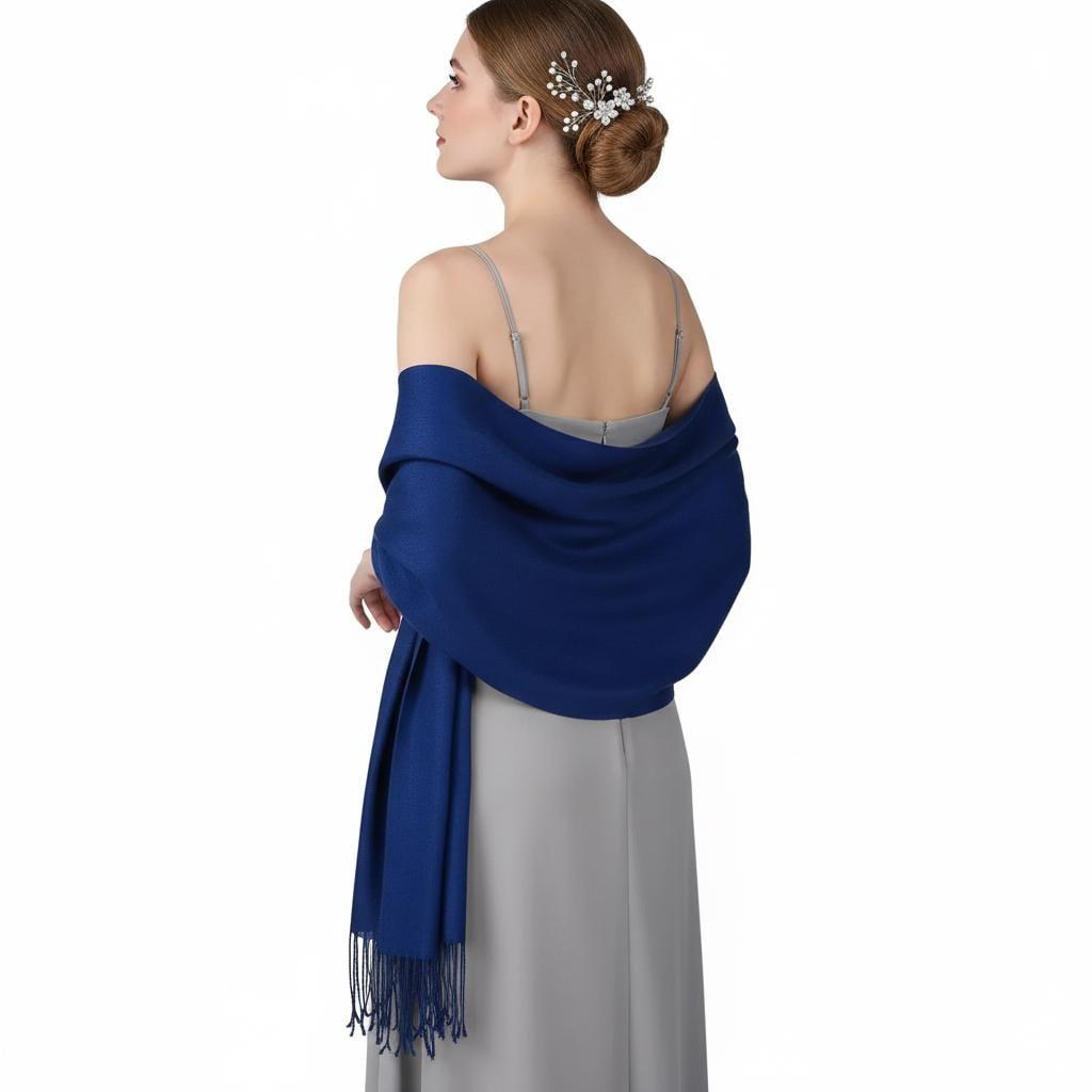 Light Weight Blanket Shawl - 17 Colors - Soft wide Scarf and Wrap