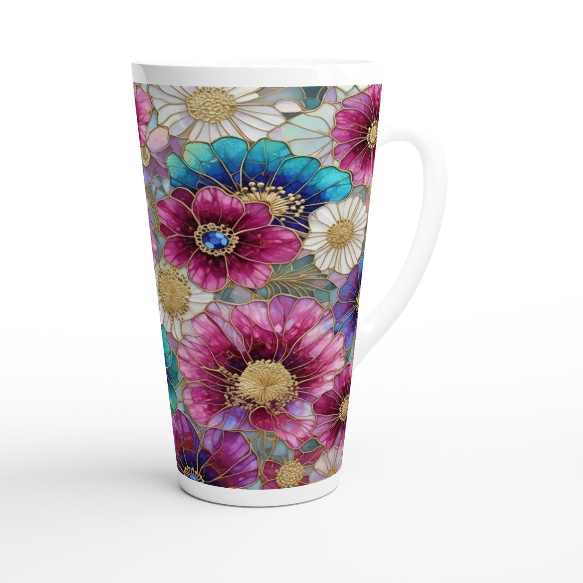 Latte 17oz Ceramic Mug - Coffee or Tea Cup, Extra Tall