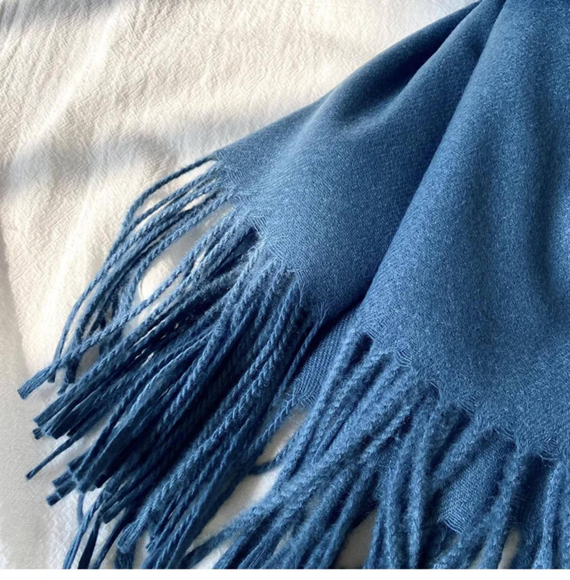Blanket Shawl - Thick Wide Scarf - Pashmina Super Soft Wrap