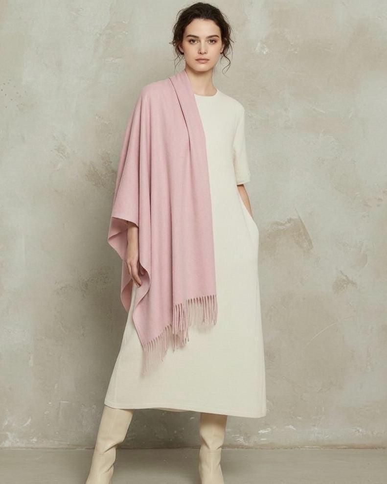Rayon Pashmina, Blanket Shawl, Wide Scarf, Head Wrap