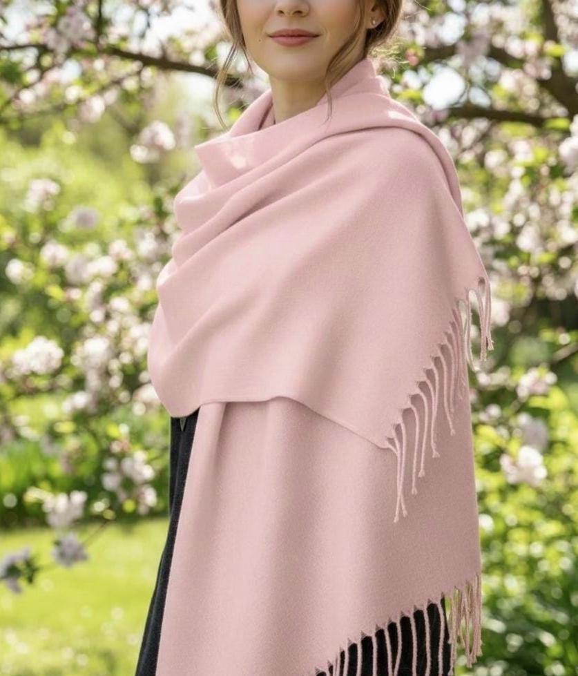 Rayon Pashmina, Blanket Shawl, Wide Scarf, Head Wrap