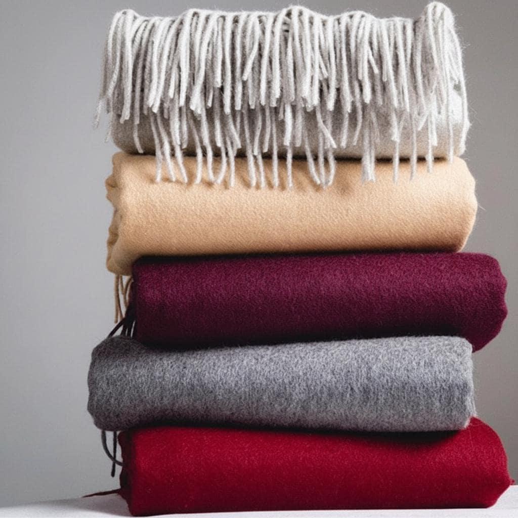 22 Colors - Blanket Scarf and Shawl - Super Soft Wool Blend Wrap