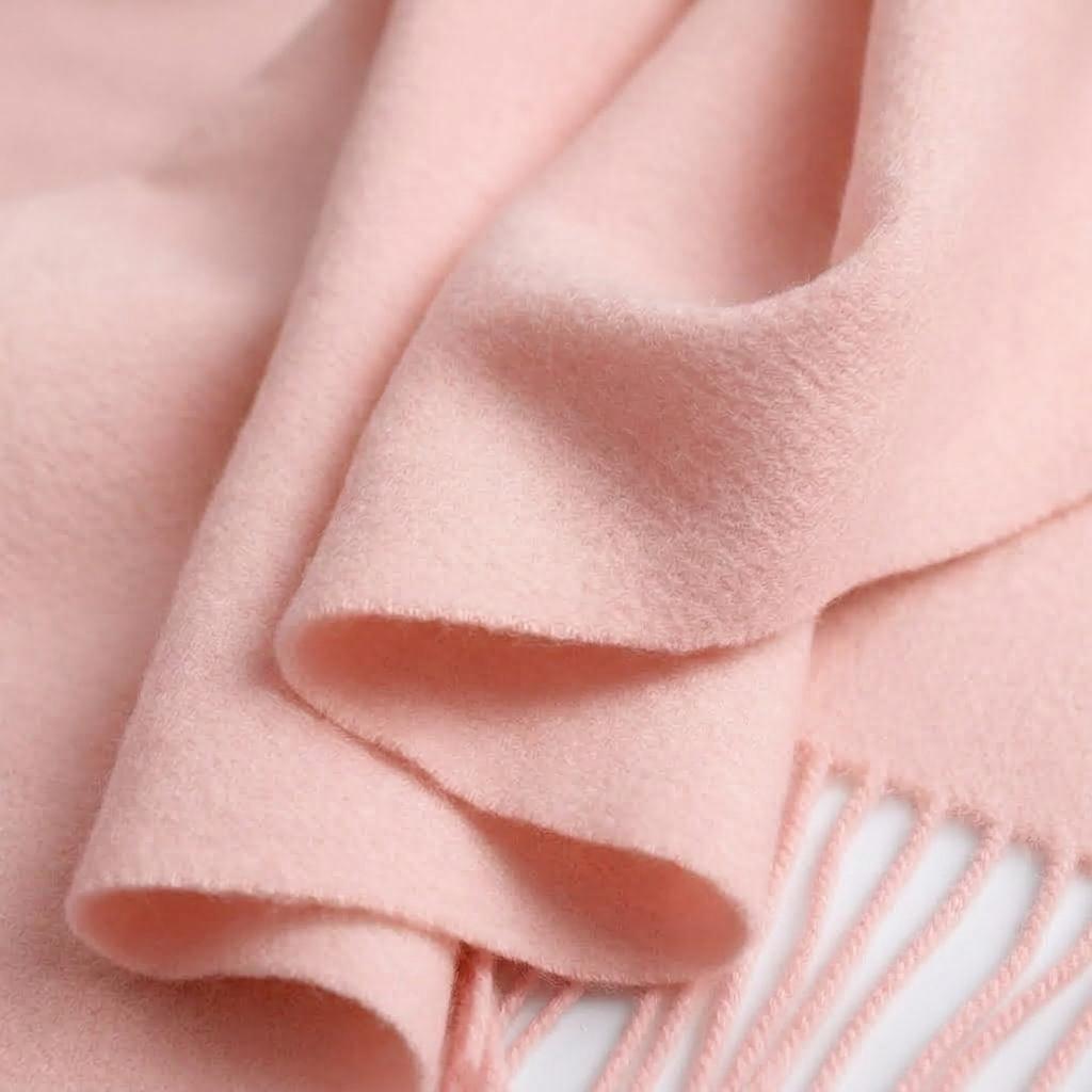 Peach Shawl - Thick Wide Scarf - Pashmina Super Soft Wrap