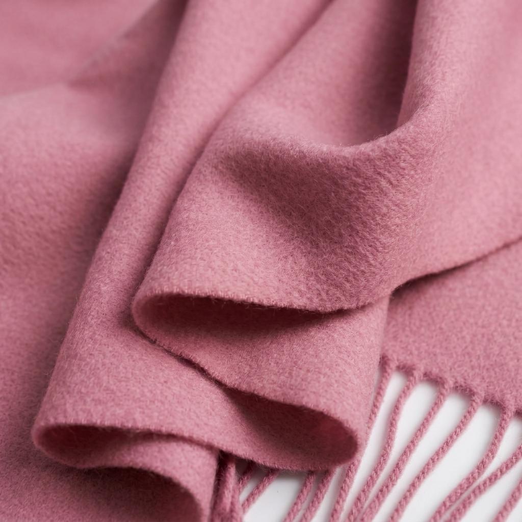 Blanket Scarf and Shawl - Rose - Super Soft Pashmina Wide Scarf