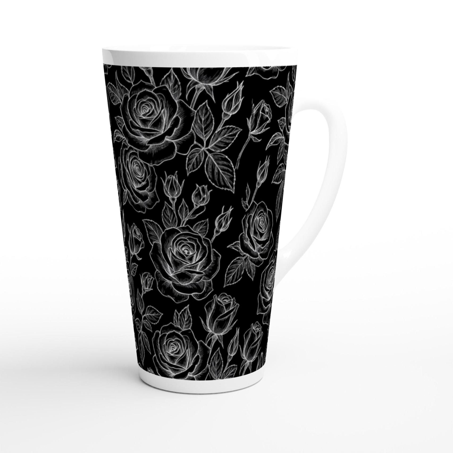 Latte 17oz Ceramic Mug - Coffee or Tea Cup, Extra Tall