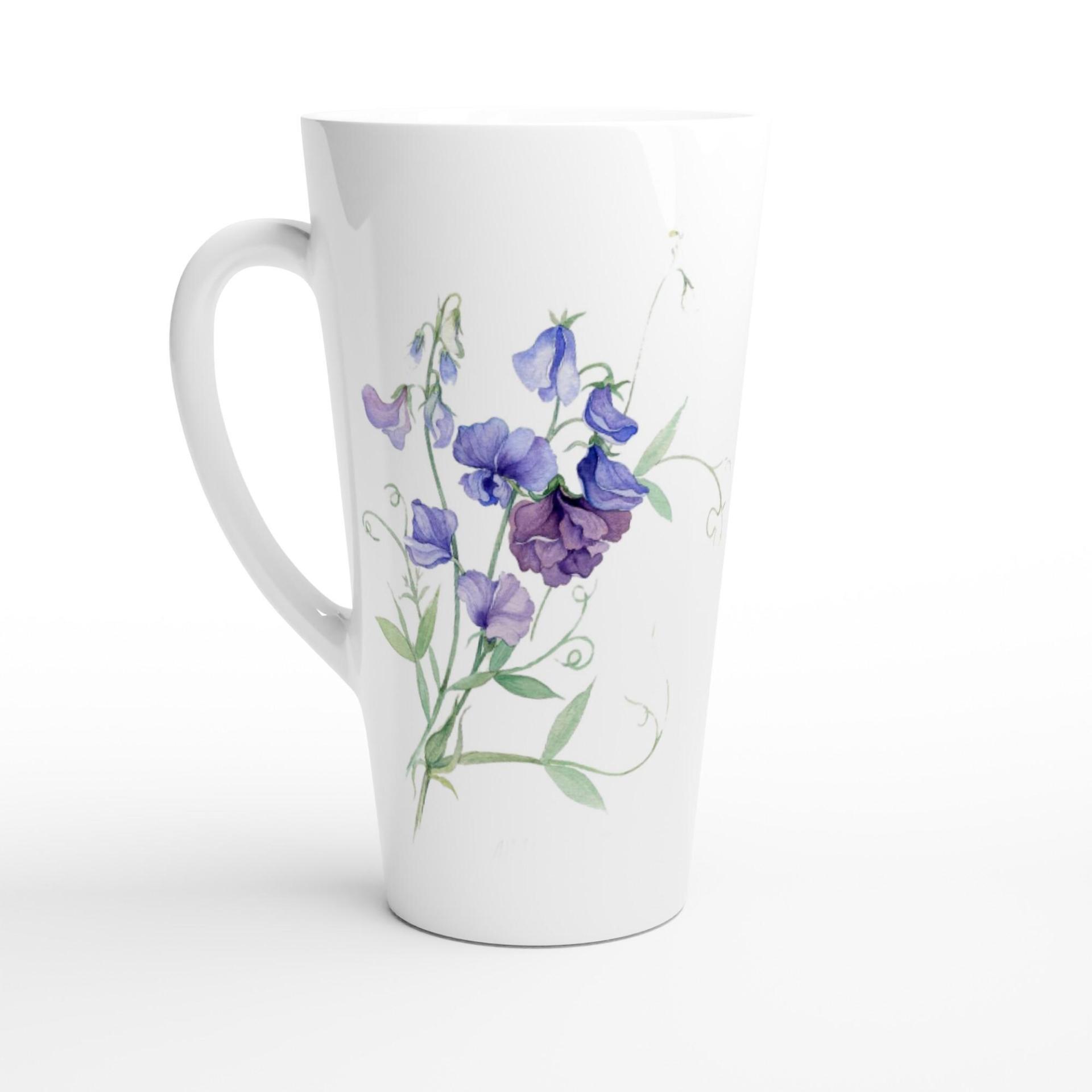 Latte 17oz Ceramic Mug - Coffee or Tea Cup, Extra Tall