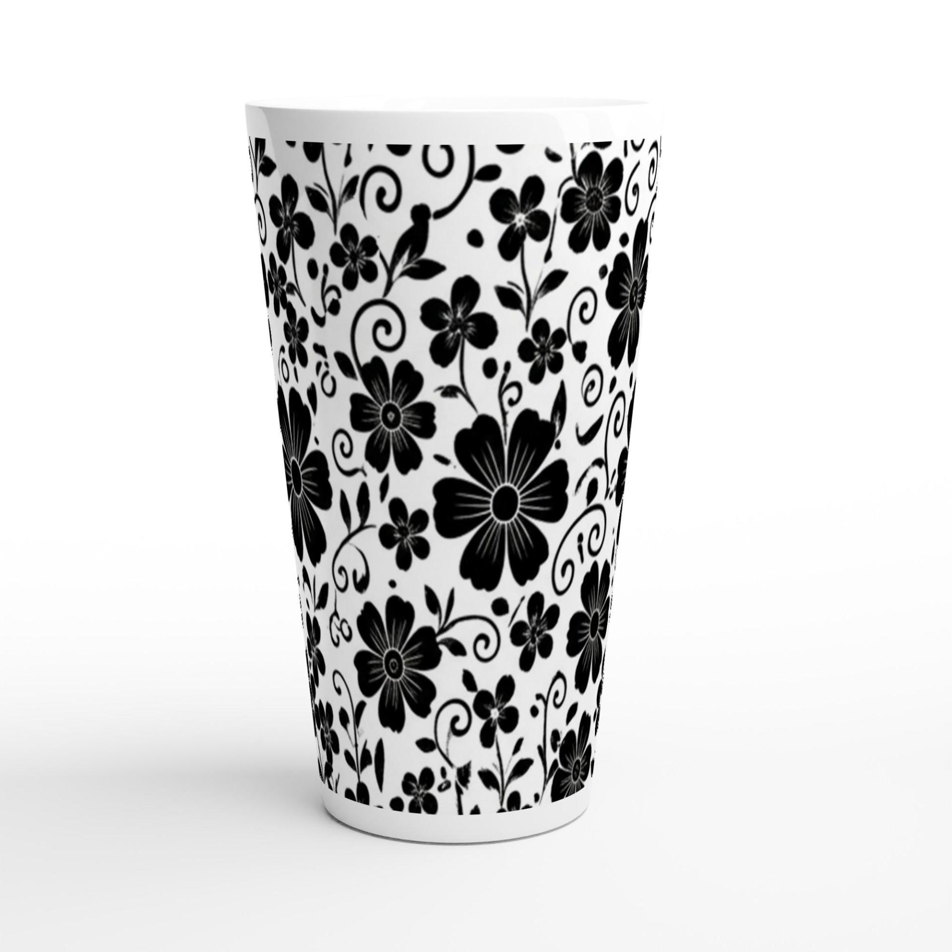 Latte 17oz Ceramic Mug - Coffee or Tea Cup, Extra Tall
