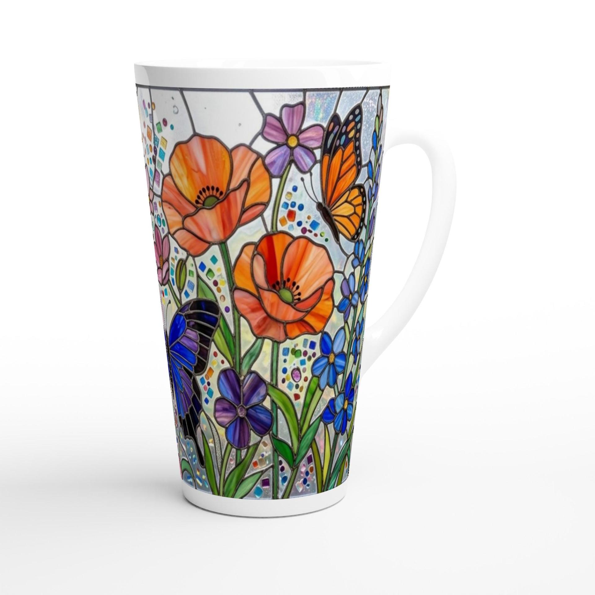 Latte 17oz Ceramic Mug - Coffee or Tea Cup, Extra Tall