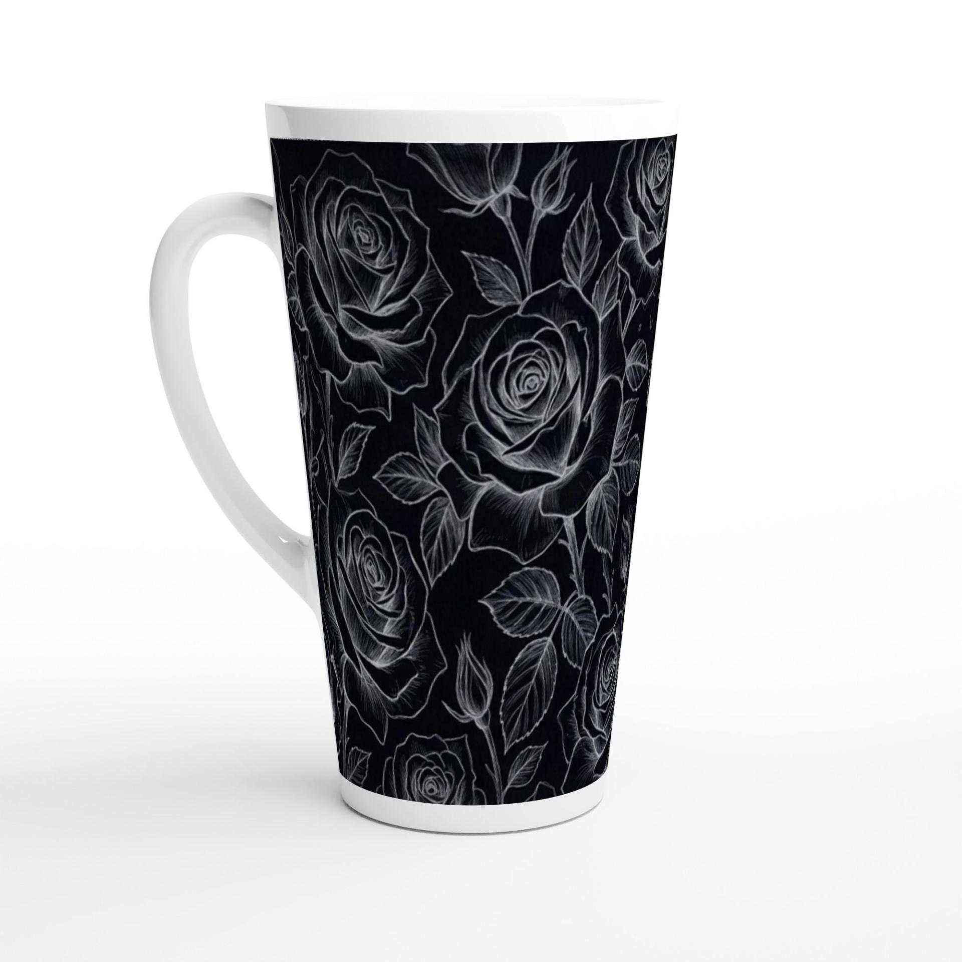 Latte 17oz Ceramic Mug - Coffee or Tea Cup, Extra Tall