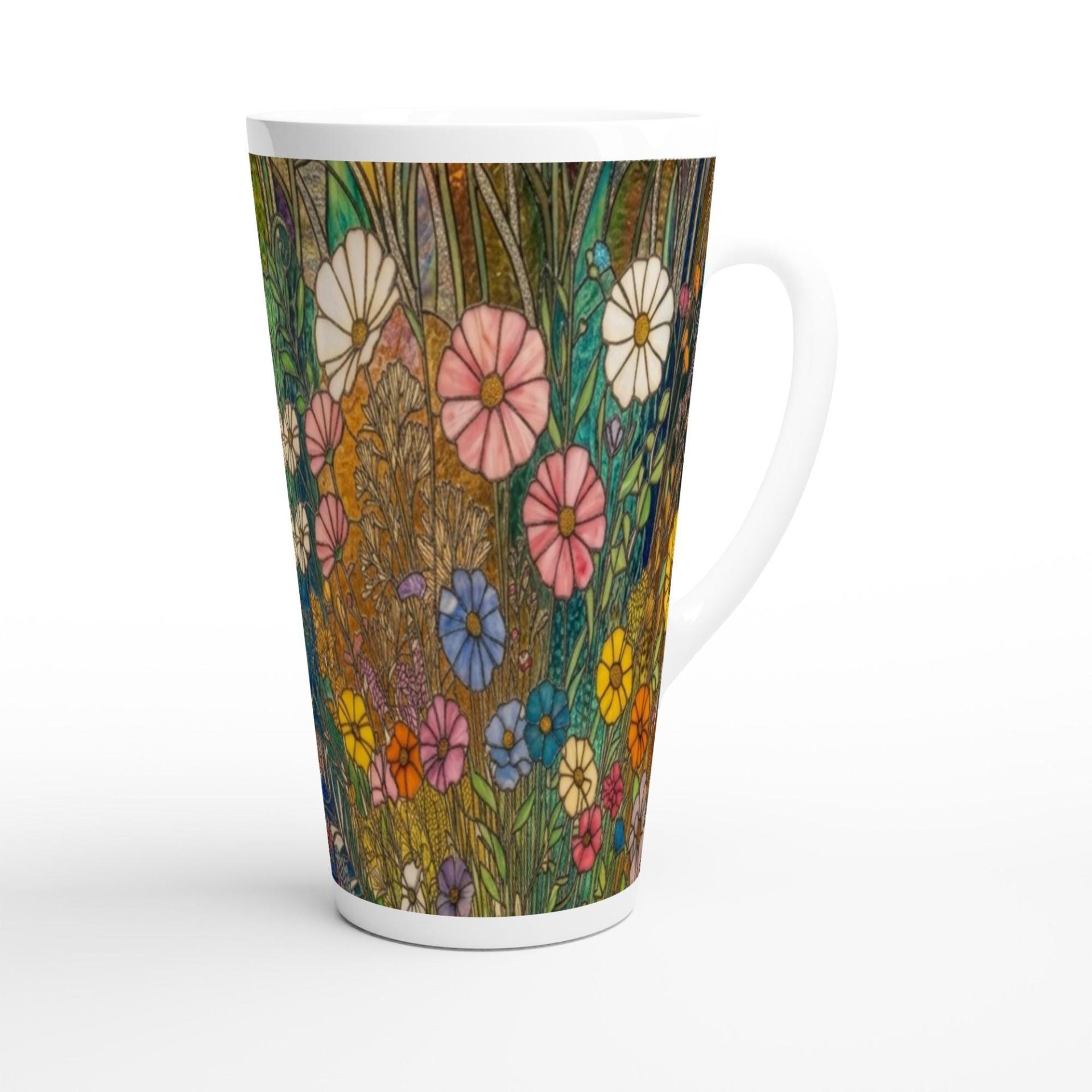 Latte 17oz Ceramic Mug - Coffee or Tea Cup, Extra Tall