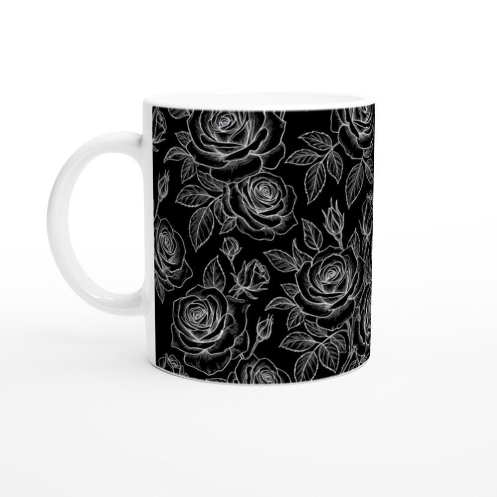 Roses - Floral Cups -  Large and Small Ceramic Mugs