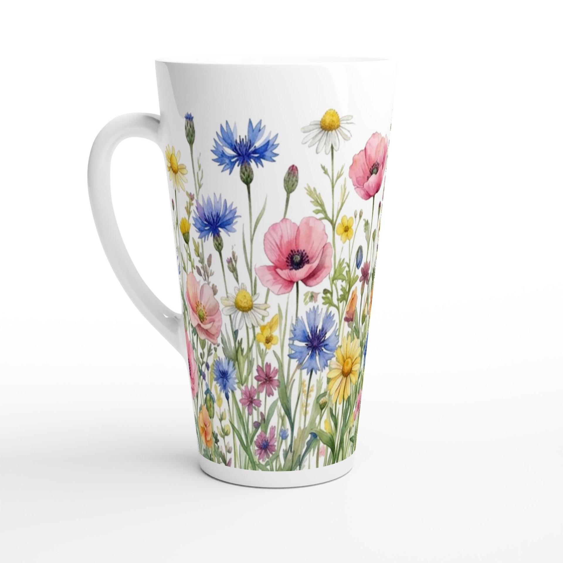 Latte 17oz Ceramic Mug - Coffee or Tea Cup, Extra Tall