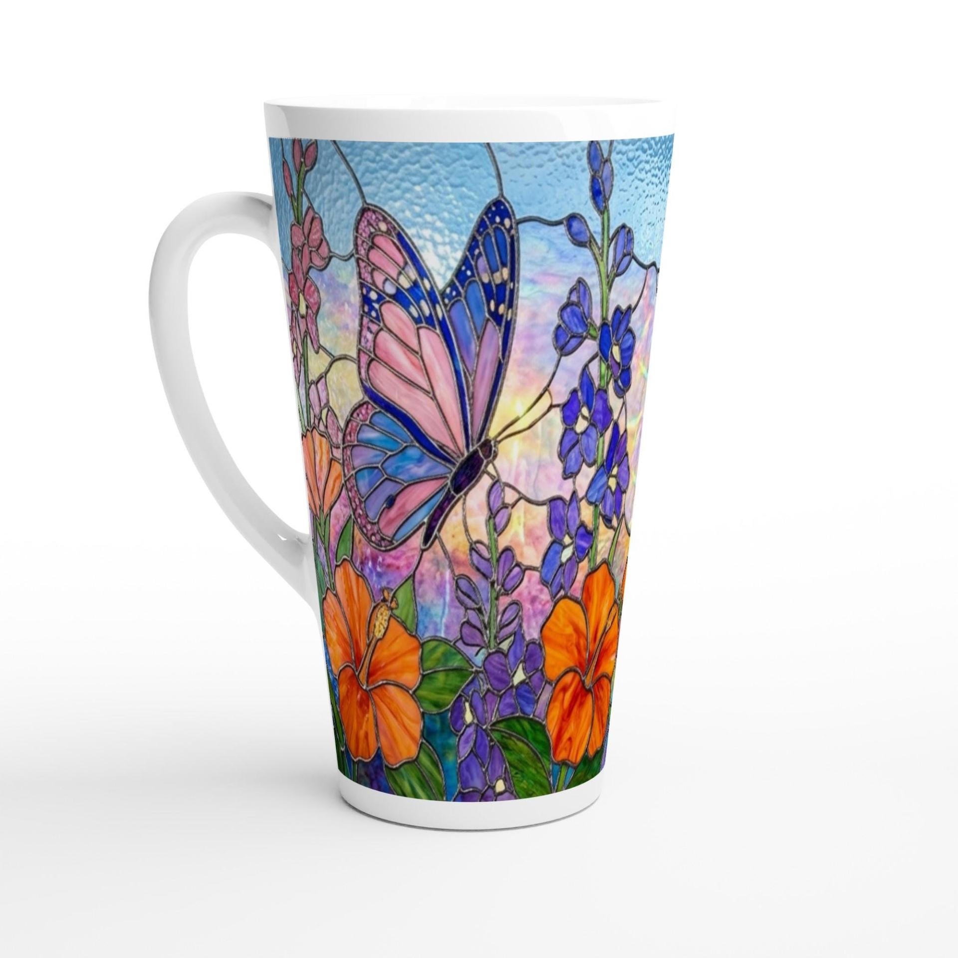 Latte 17oz Ceramic Mug - Coffee or Tea Cup, Extra Tall