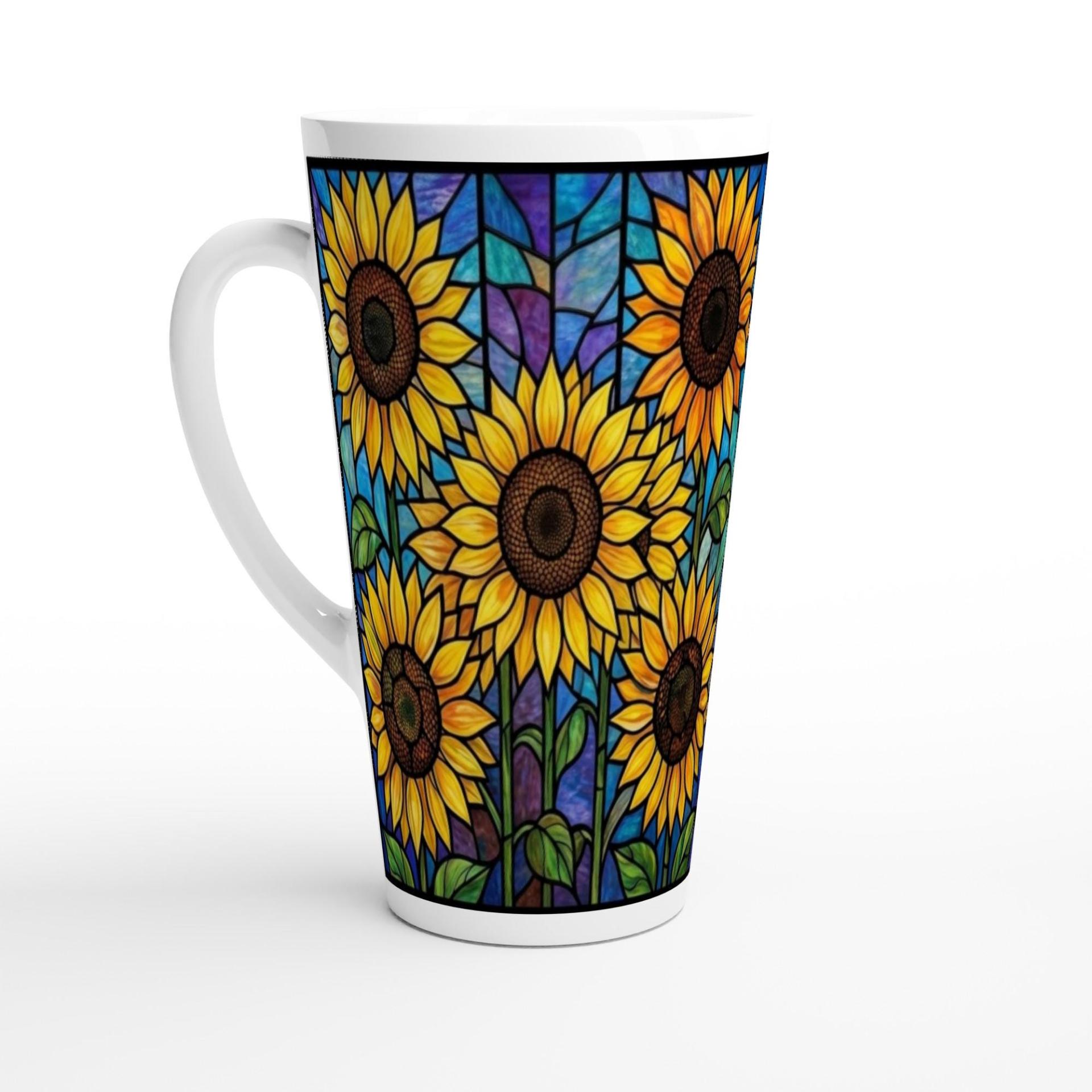 Latte 17oz Ceramic Mug - Coffee or Tea Cup, Extra Tall