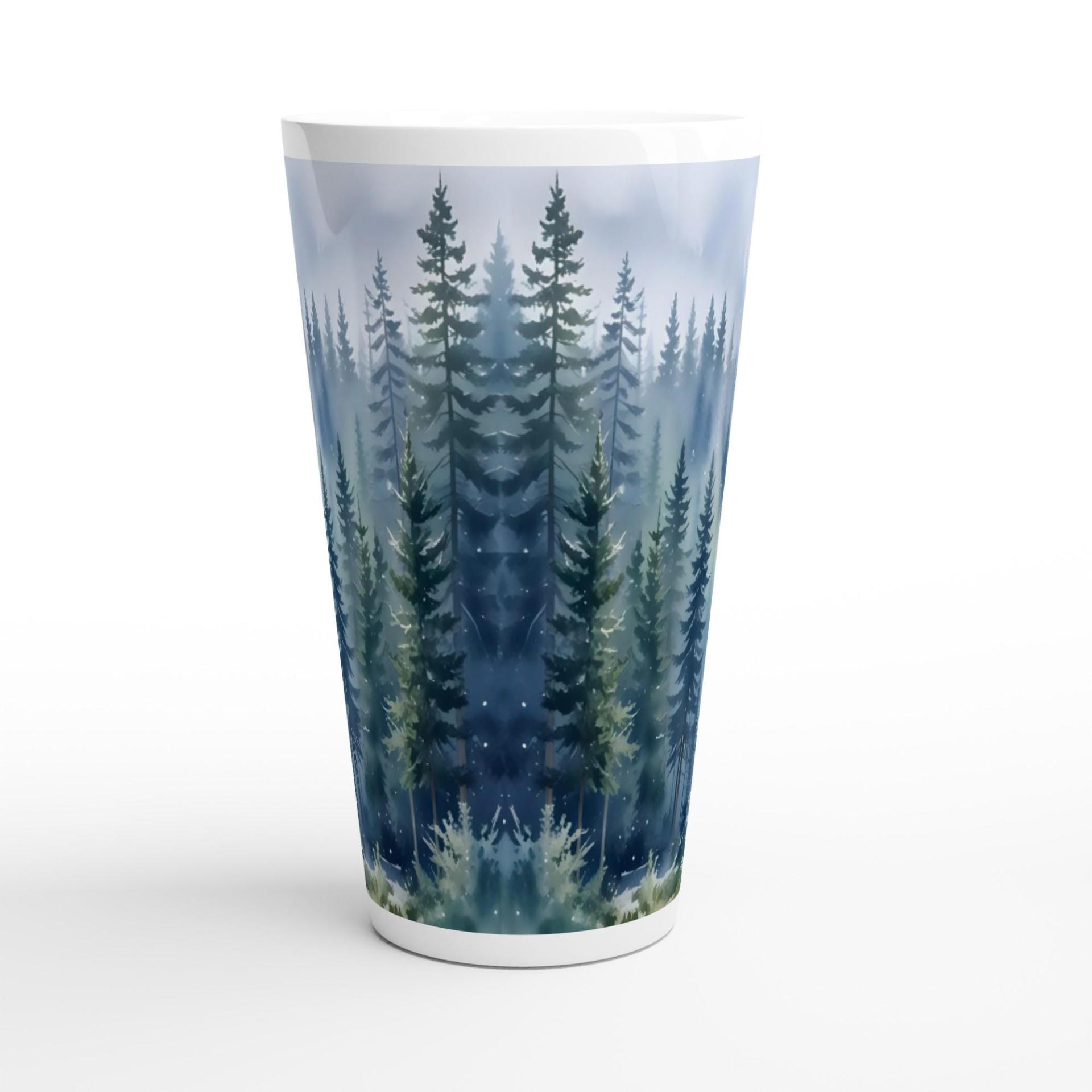 Latte 17oz Ceramic Mug - Coffee or Tea Cup, Extra Tall