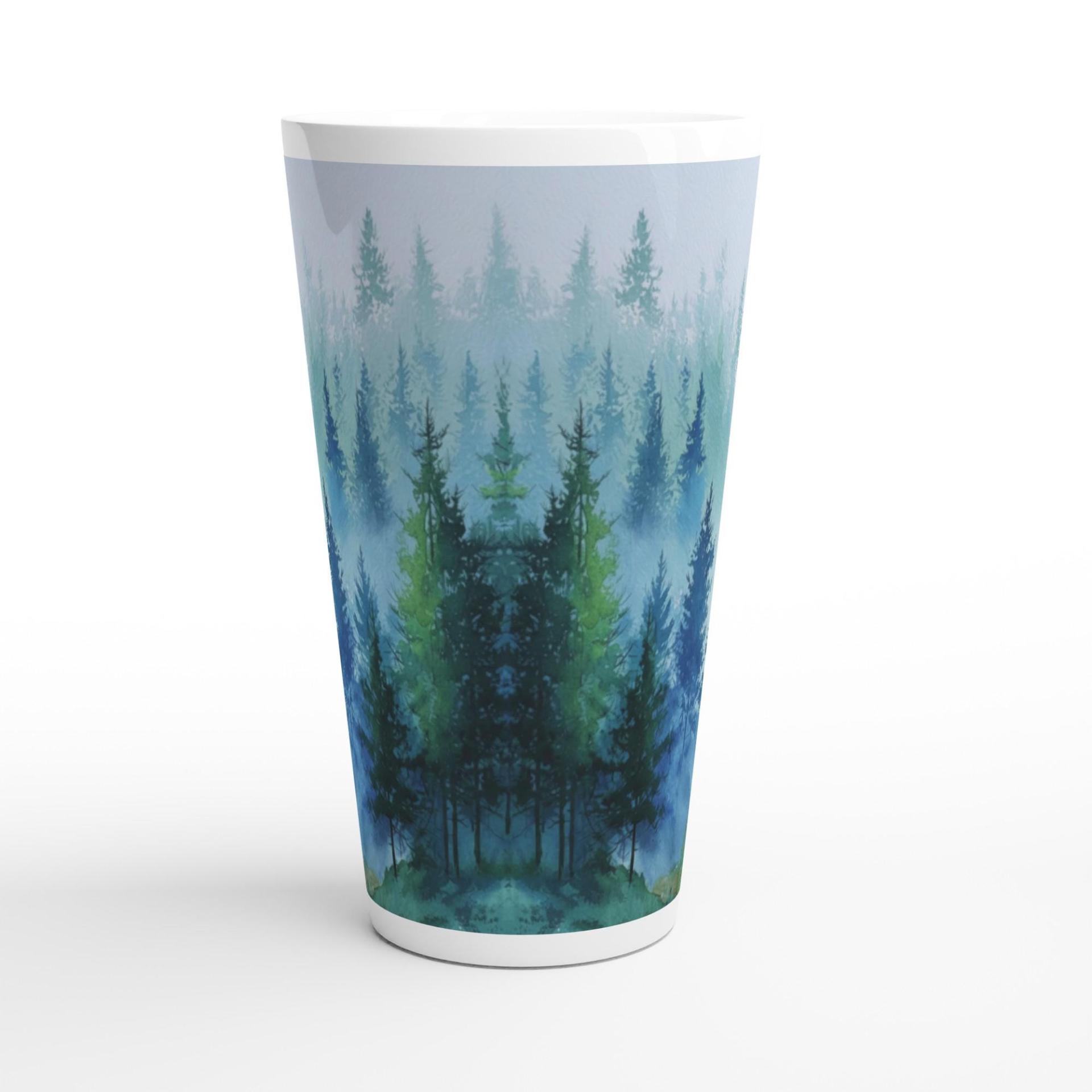 Latte 17oz Ceramic Mug - Coffee or Tea Cup, Extra Tall