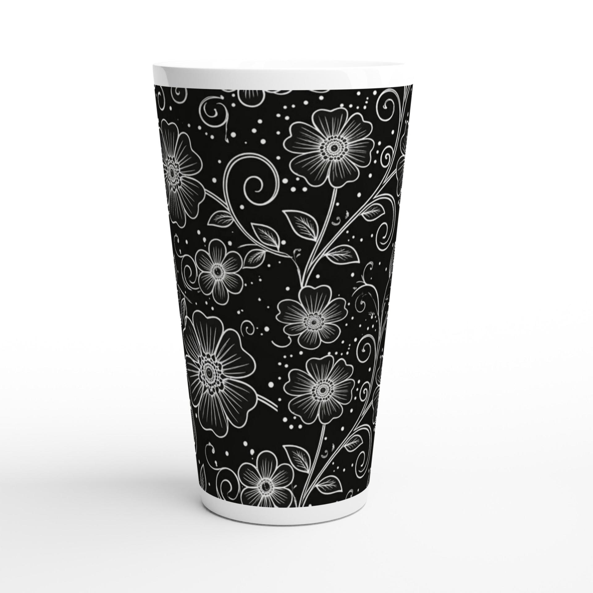 Latte 17oz Ceramic Mug - Coffee or Tea Cup, Extra Tall