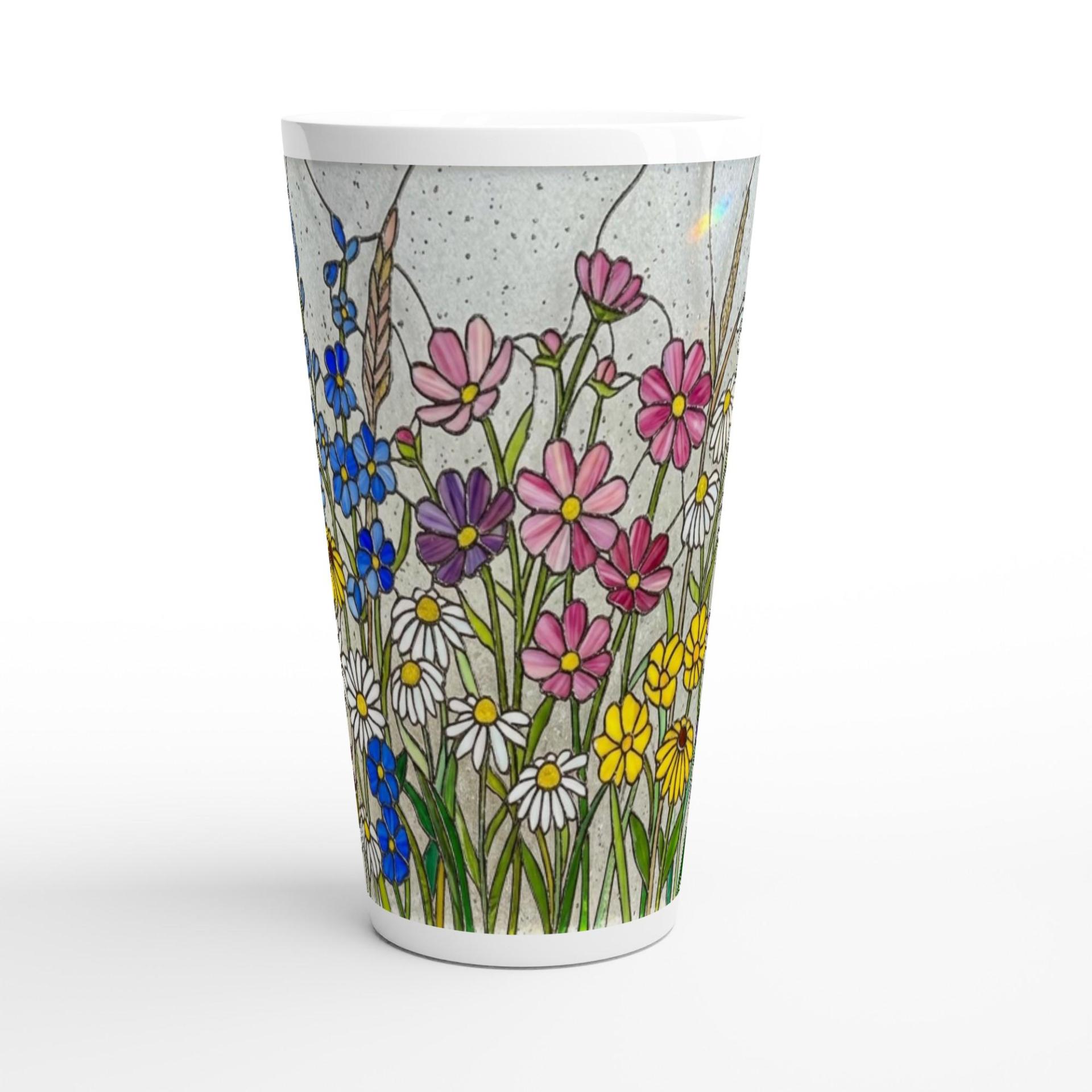 Latte 17oz Ceramic Mug - Coffee or Tea Cup, Extra Tall