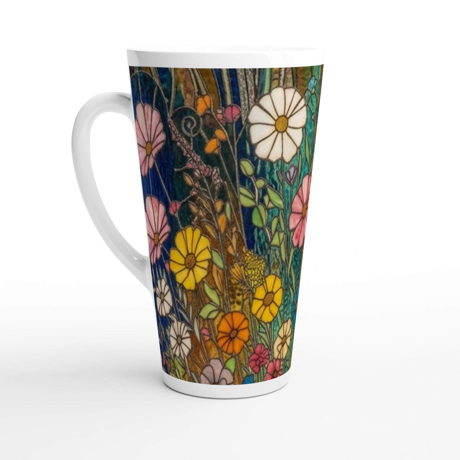 Latte 17oz Ceramic Mug - Coffee or Tea Cup, Extra Tall