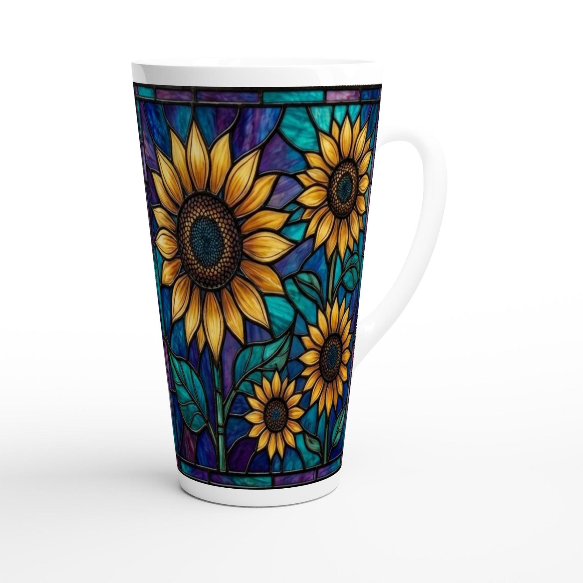 Latte 17oz Ceramic Mug - Coffee or Tea Cup, Extra Tall