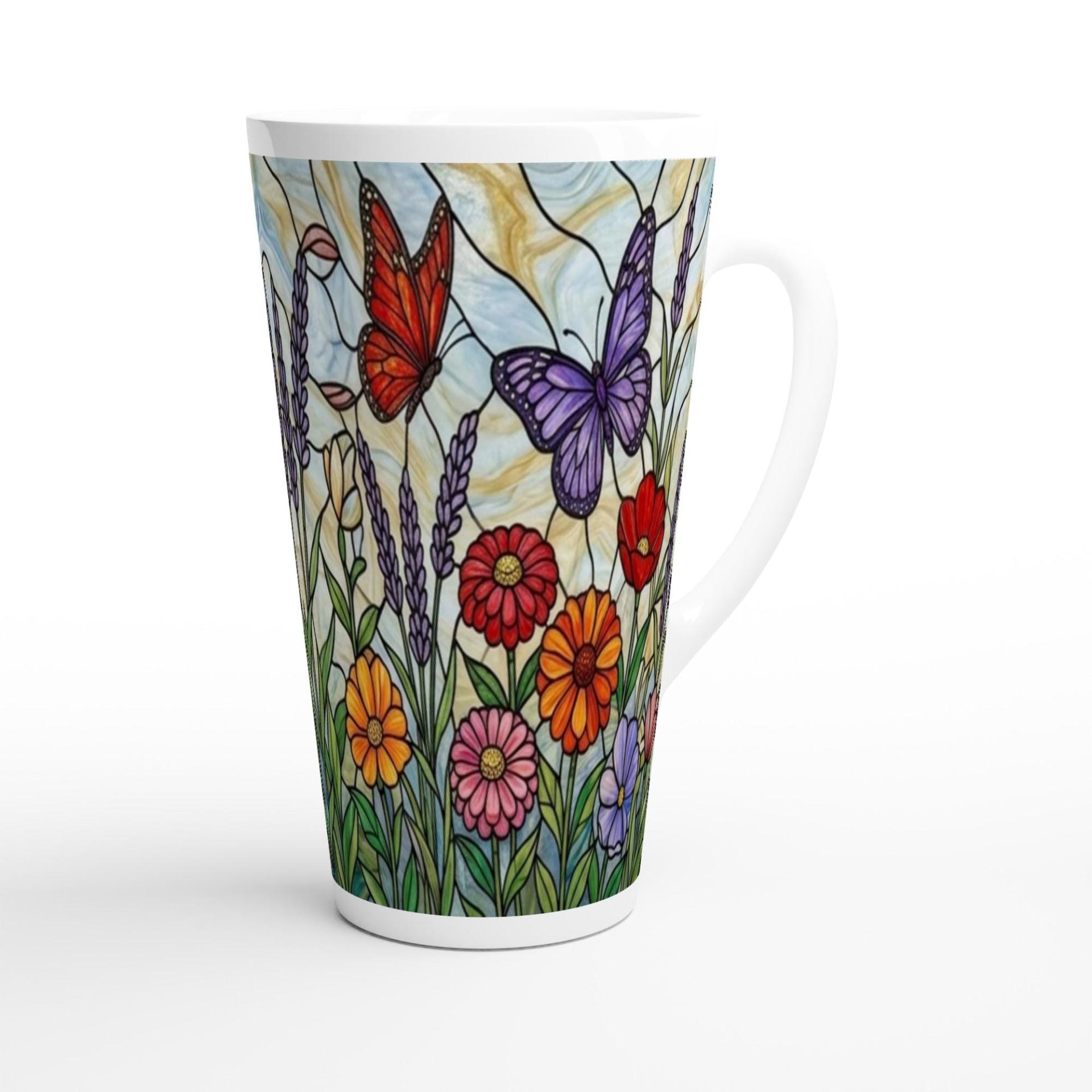 Latte 17oz Ceramic Mug - Coffee or Tea Cup, Extra Tall