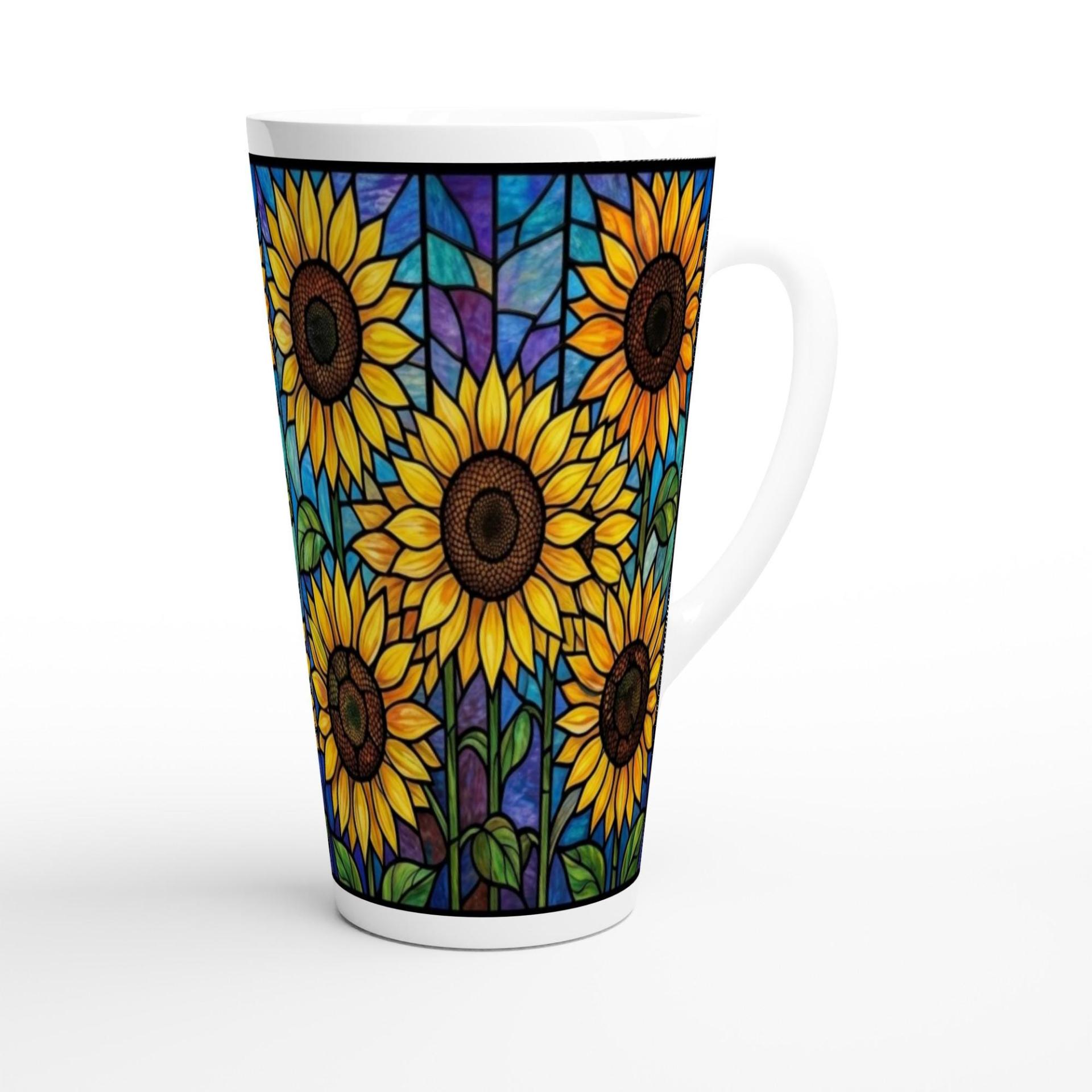 Latte 17oz Ceramic Mug - Coffee or Tea Cup, Extra Tall