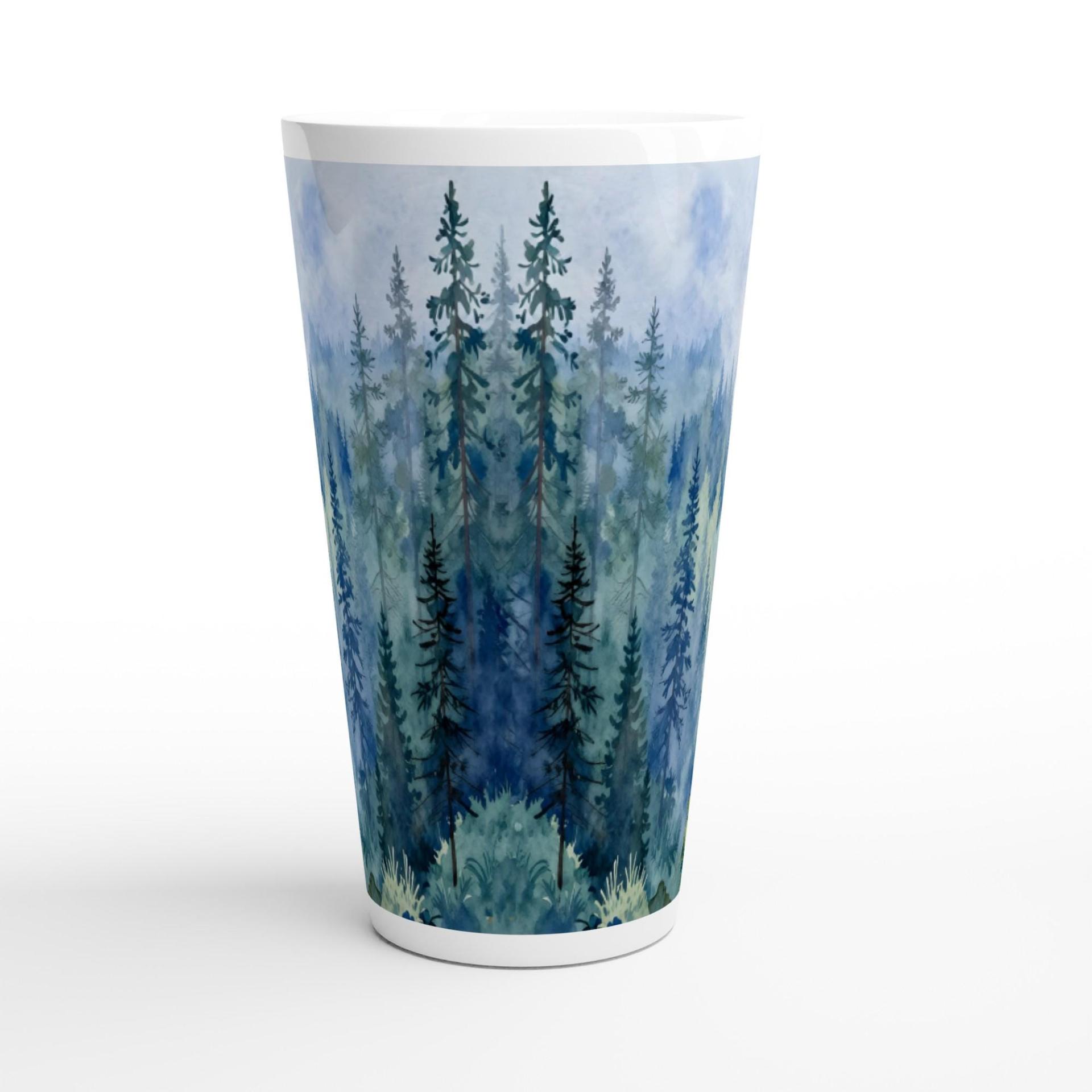 Latte 17oz Ceramic Mug - Coffee or Tea Cup, Extra Tall