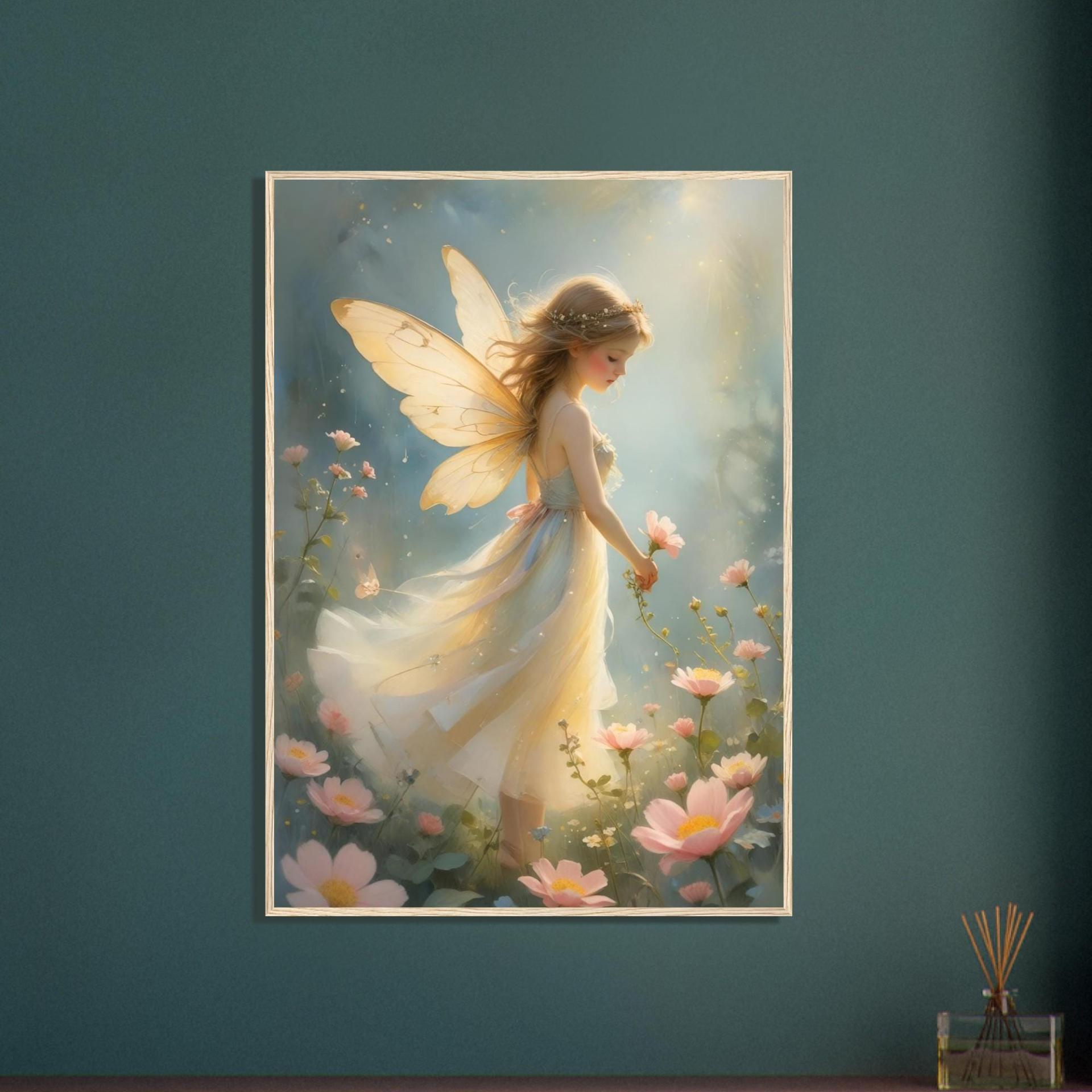 Fairy Print - Framed or Unframed - Original Art - Print on Paper