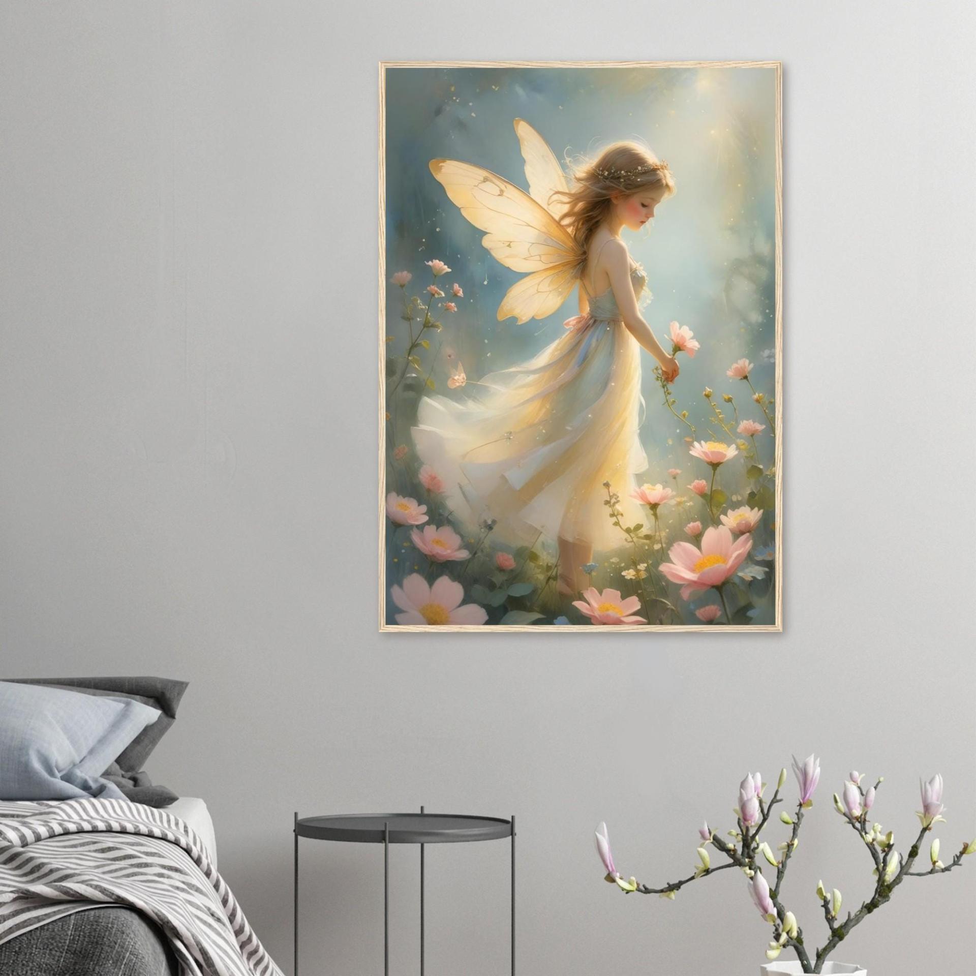 Fairy Print - Framed or Unframed - Original Art - Print on Paper
