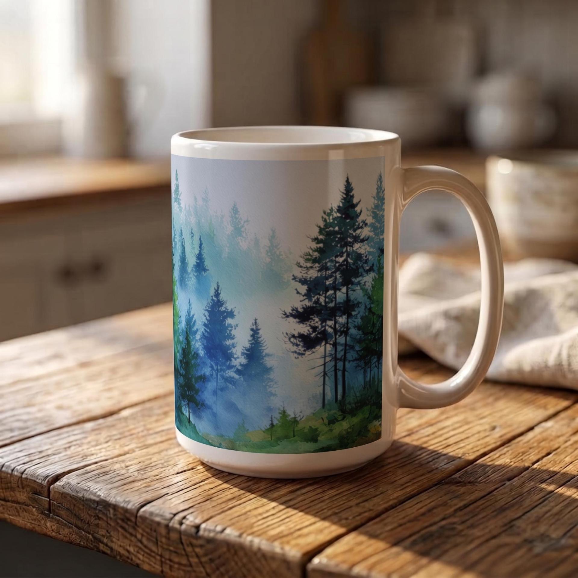 Trees - Cup Set - Forest Large and Small Mugs