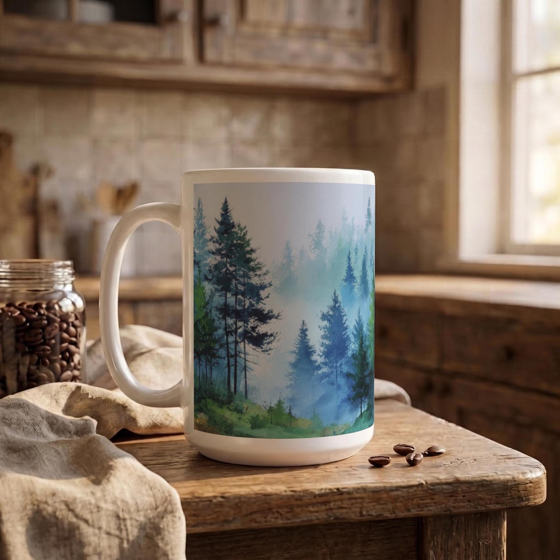 Trees - Cup Set - Forest Large and Small Mugs